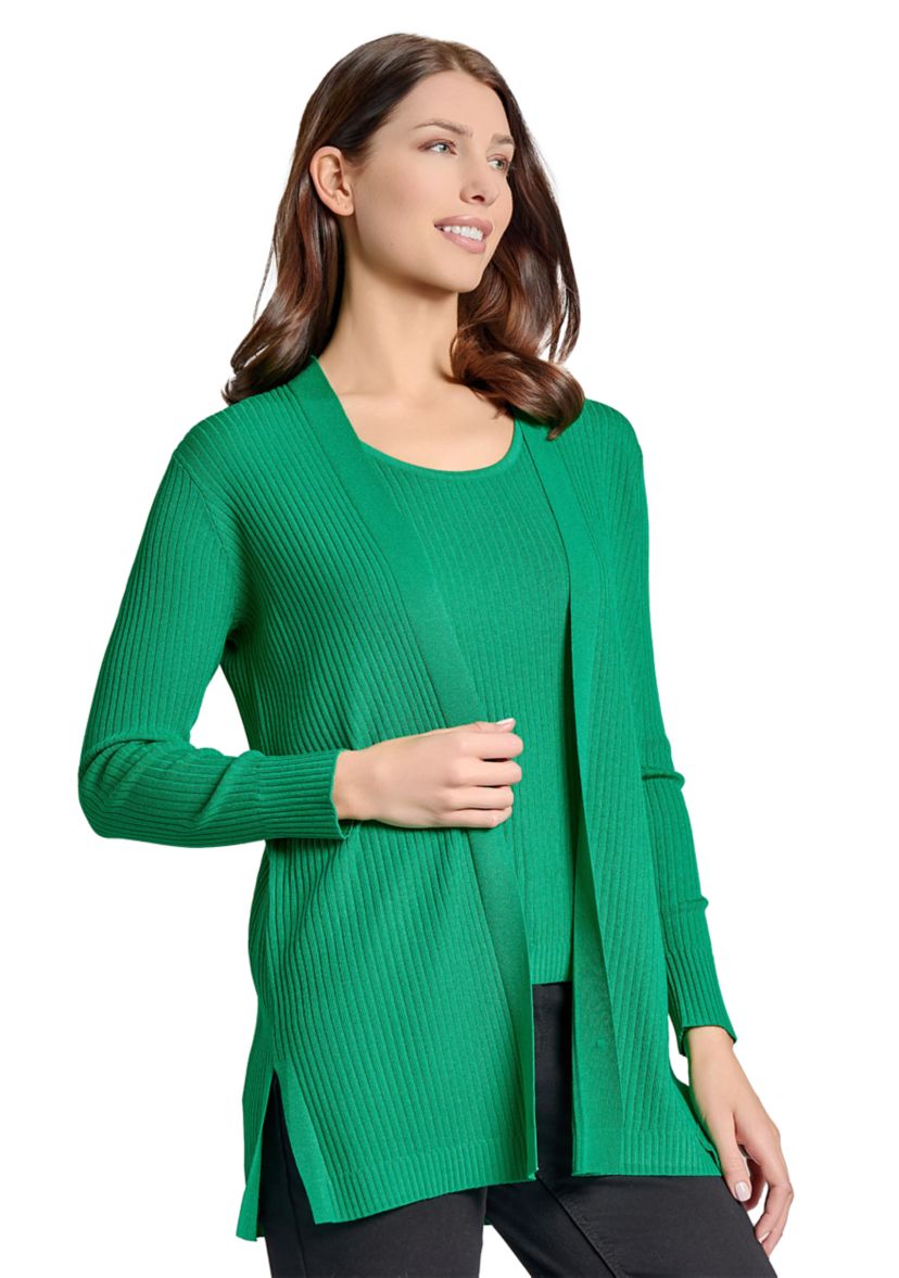 Petite Sutton Cardigan with Slits