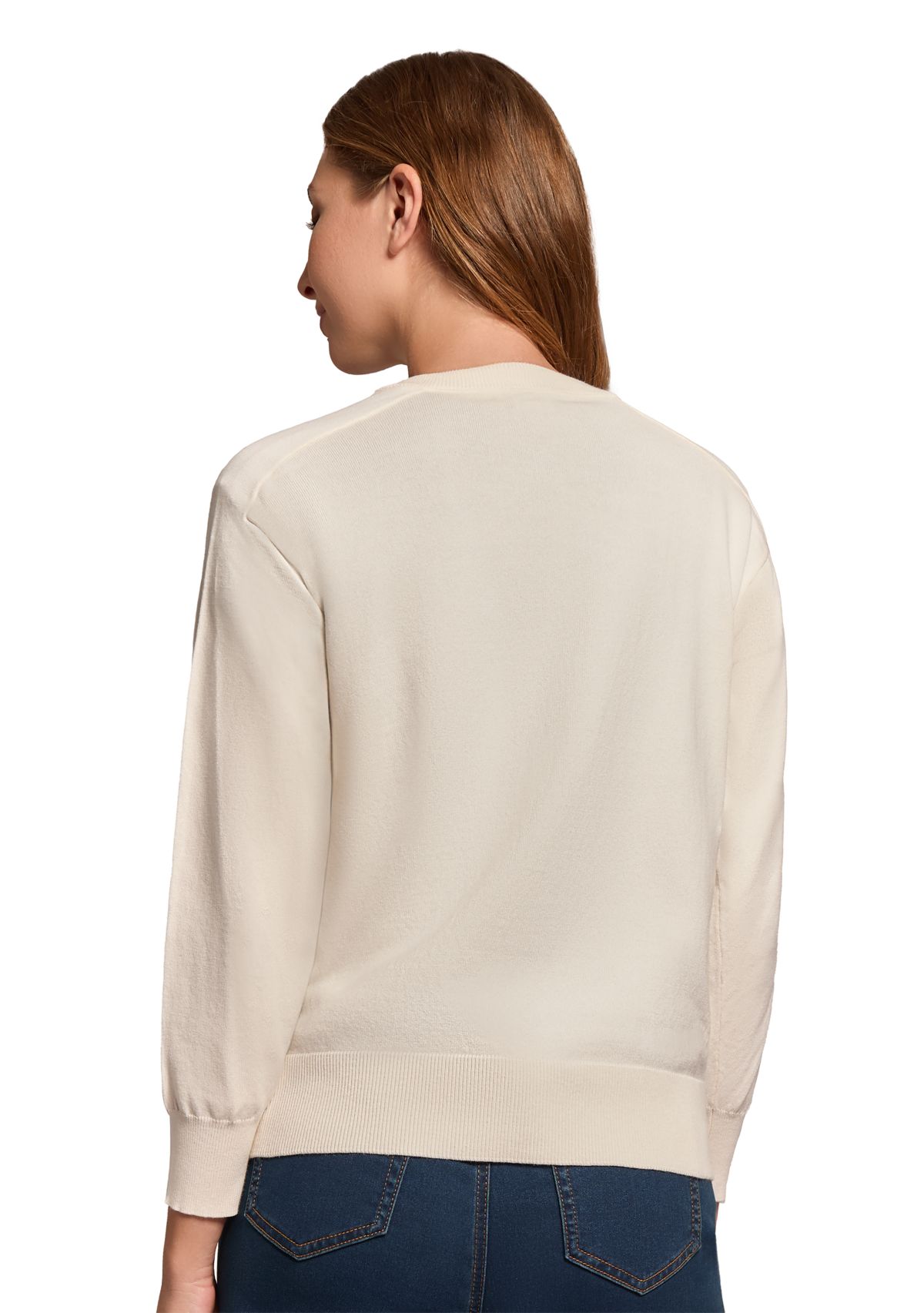 Petite Saddle Shoulder Cardigan 