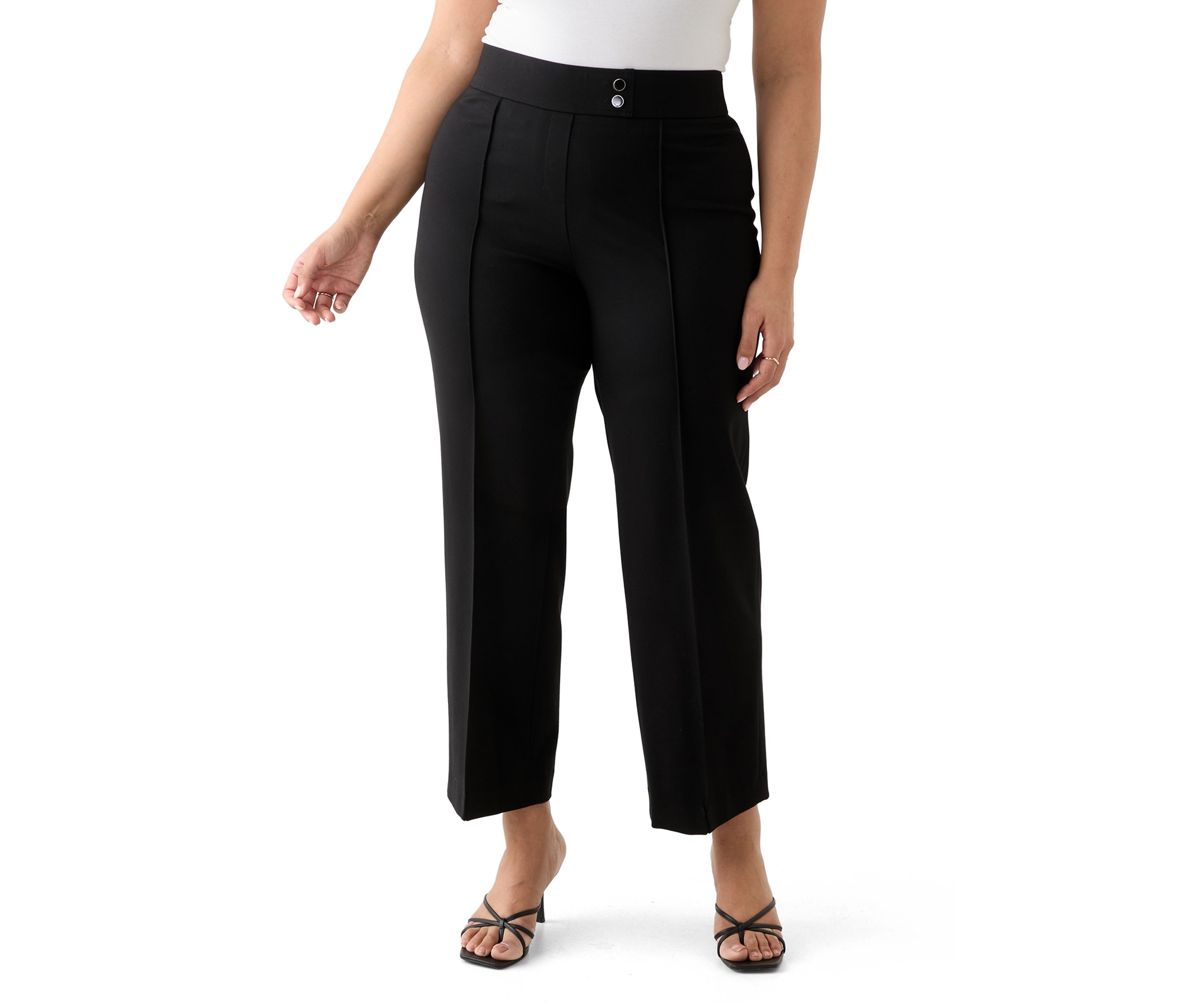 Pull On Pintuck Trousers 