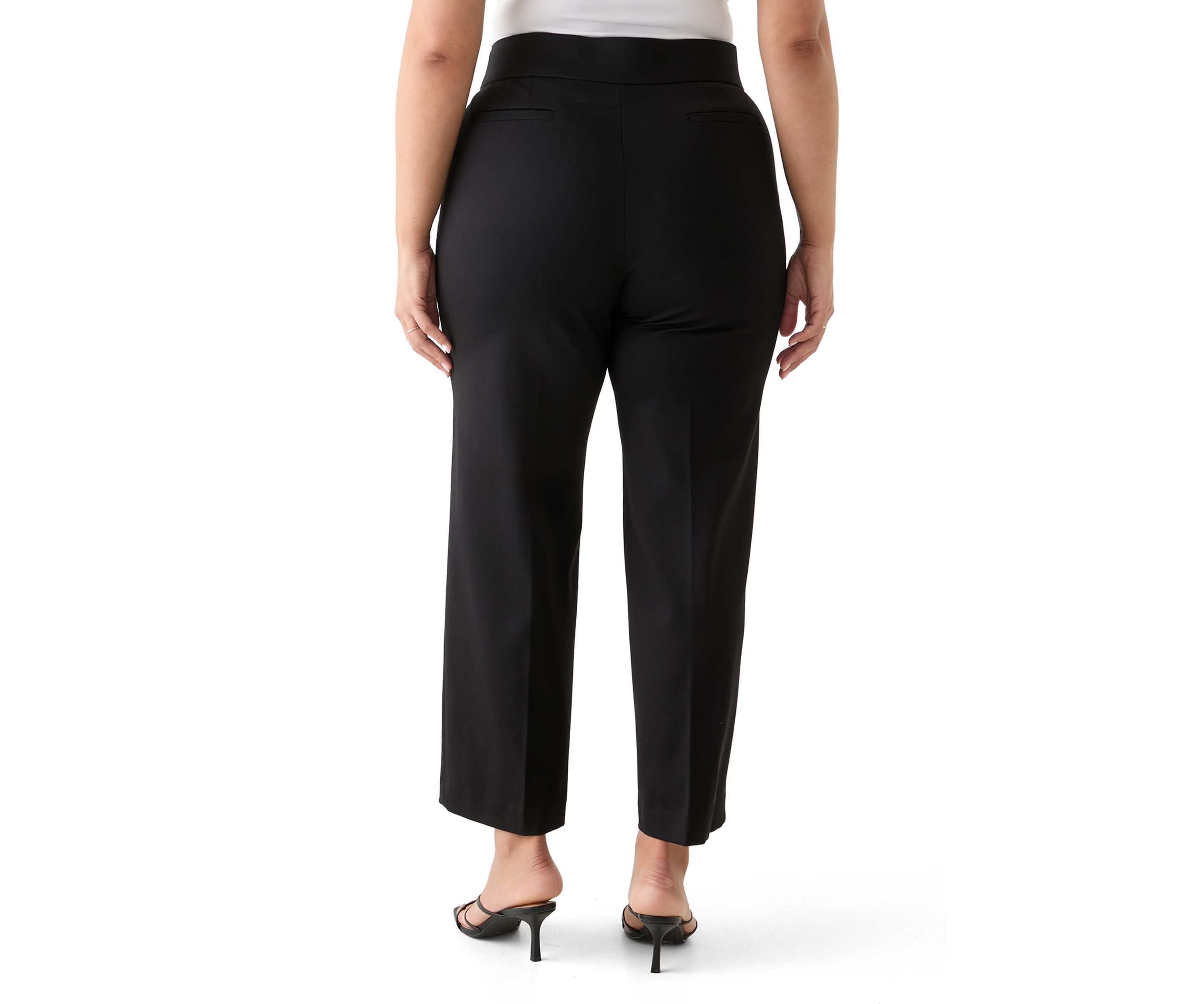 Pull On Pintuck Trousers 