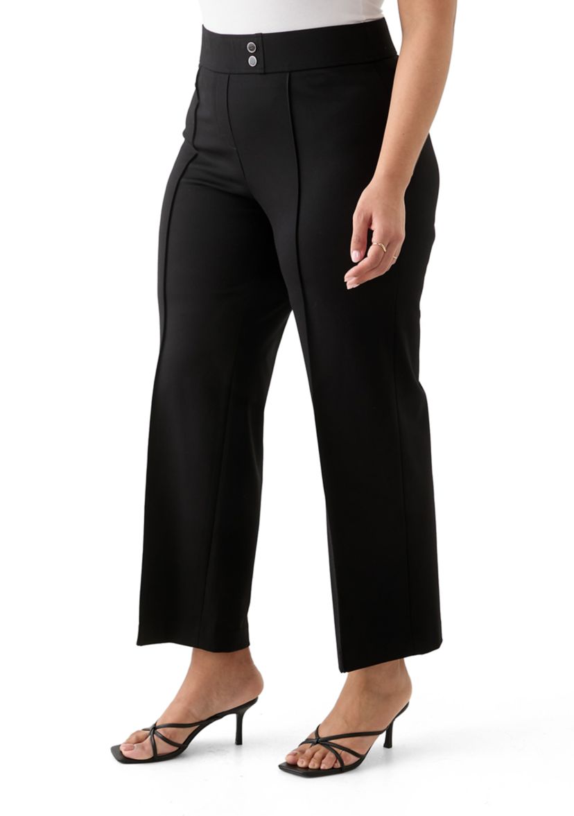 Pull On Pintuck Trousers 