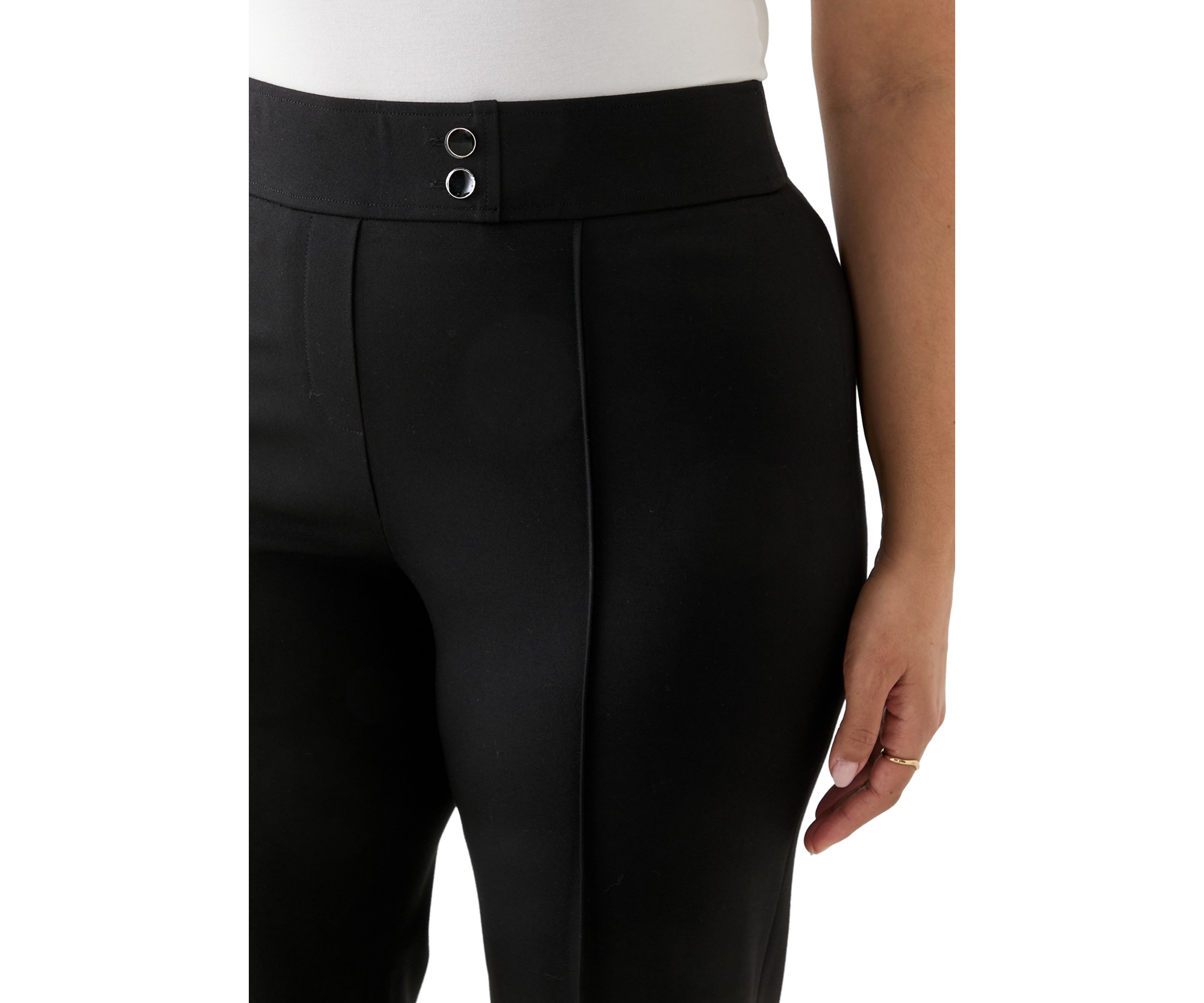 Pull On Pintuck Trousers 