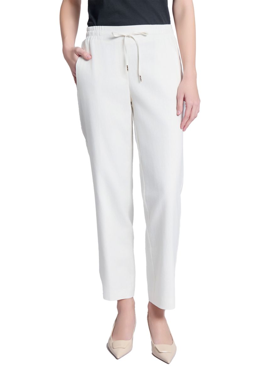 Womens Pull On D-String Welt Pocket Pants 