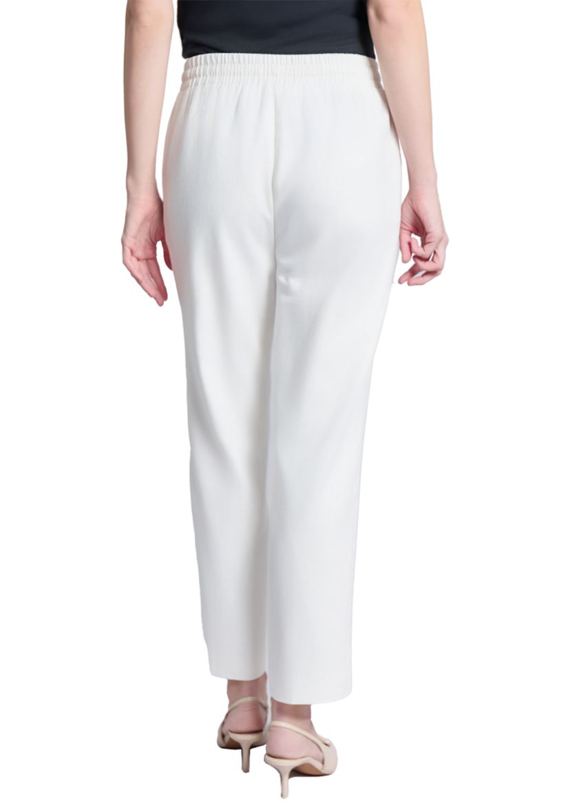 Womens Pull On D-String Welt Pocket Pants 