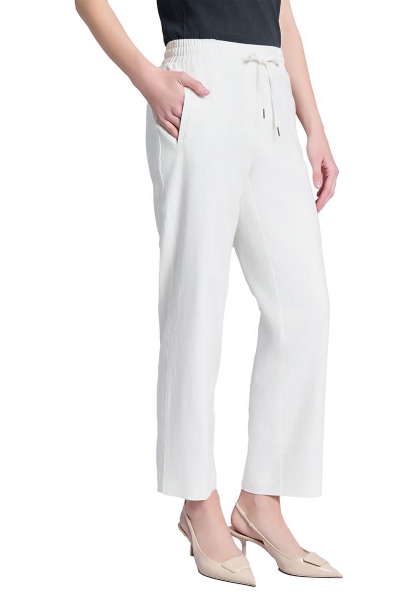 Womens Pull On D-String Welt Pocket Pants 