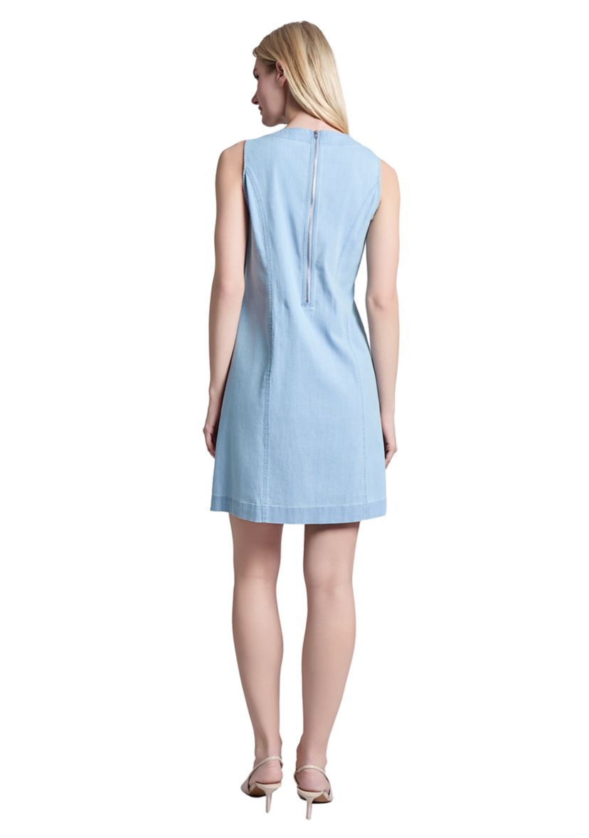 Petite Sleeveless Shift Dress
