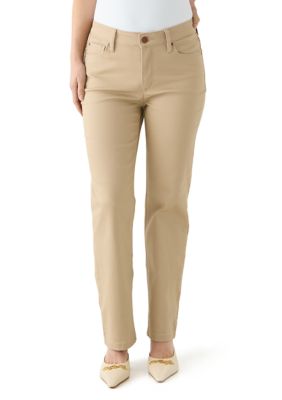 JONES NEW YORK Women's Petite Lexington Straight Jeans, 14P
