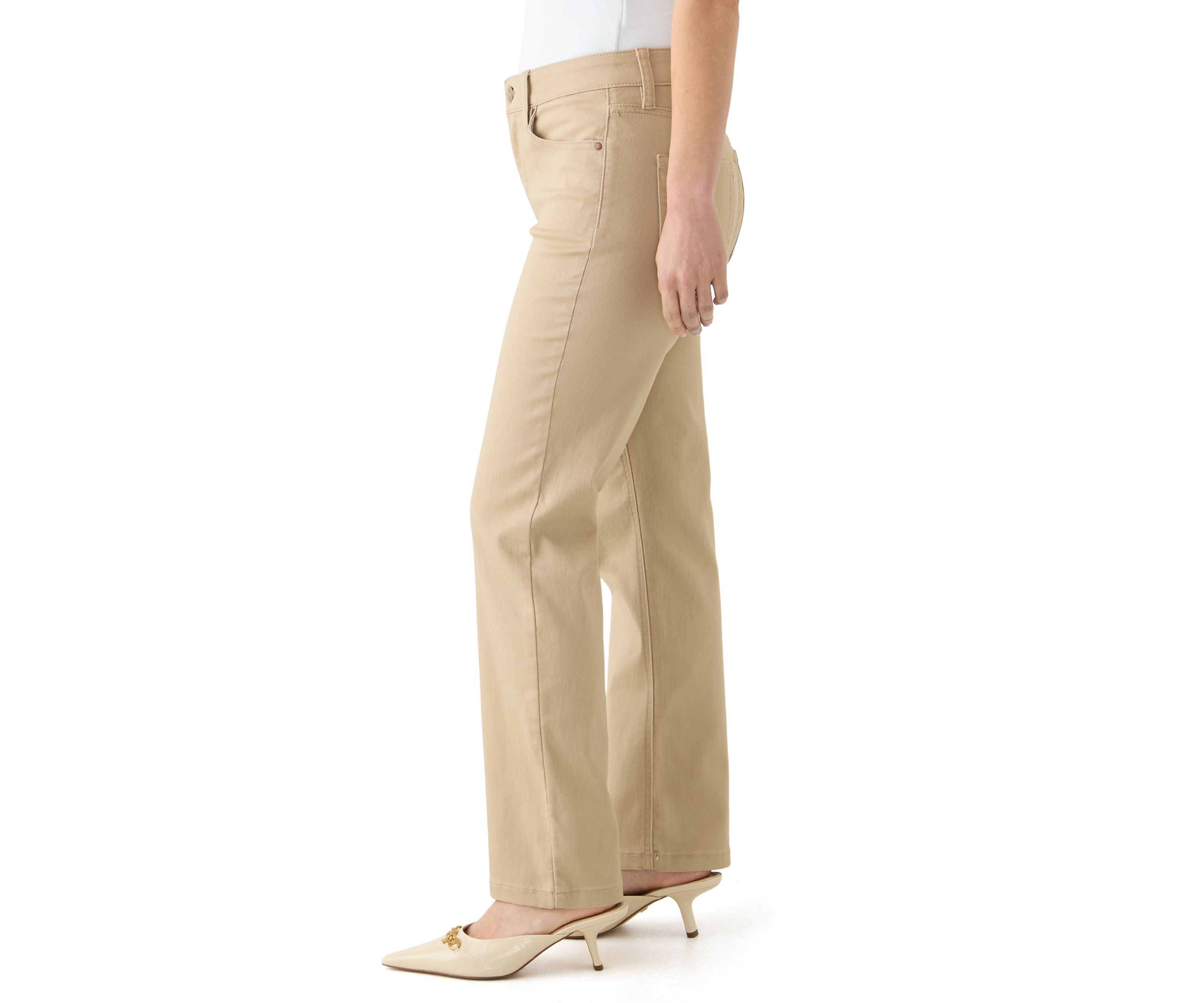 Petite Lexington Straight Jeans