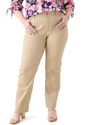 JONES NEW YORK Plus Size Lexington Straight Jeans, 18W