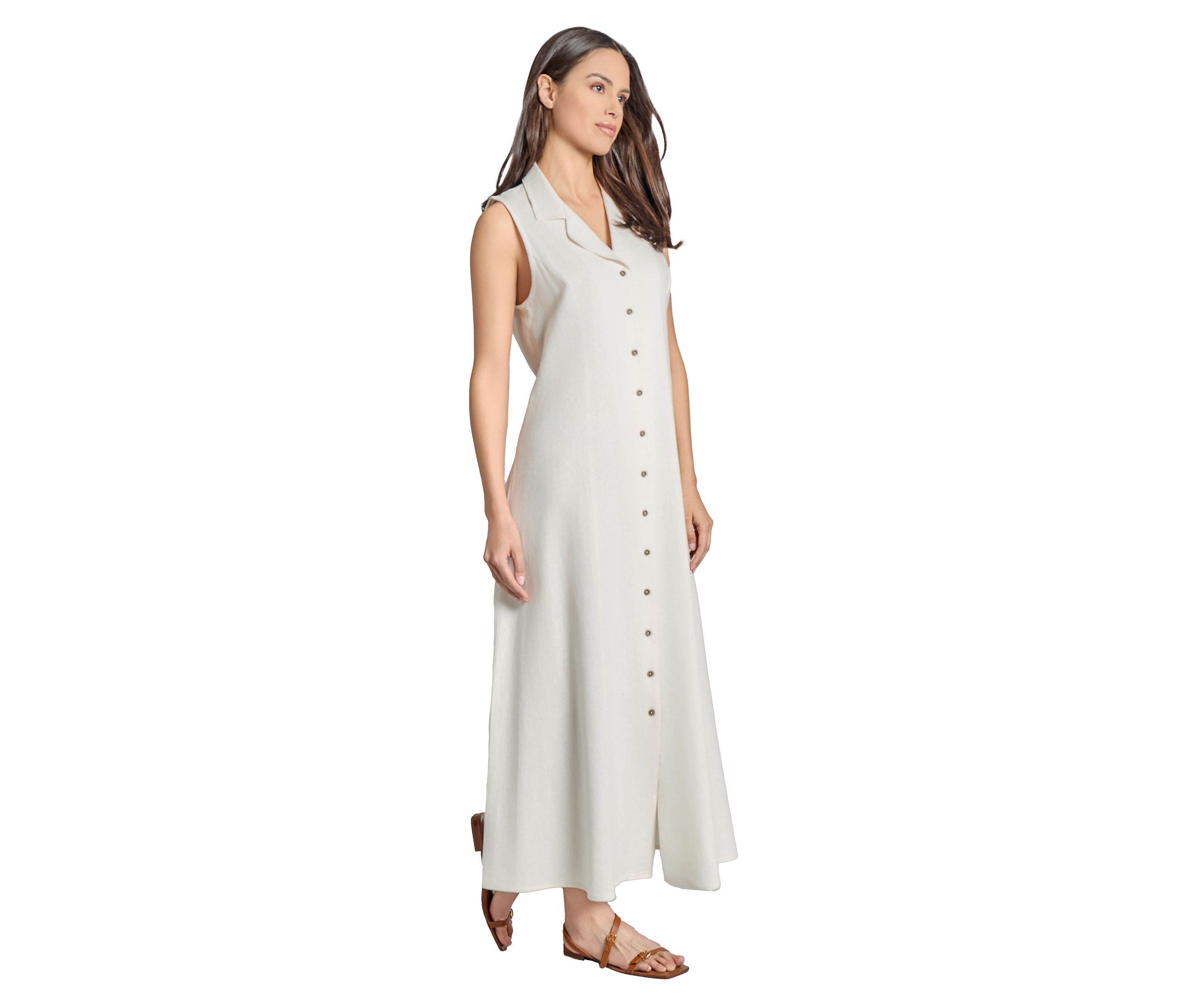 Womens Zaide Maxi Shirtdress