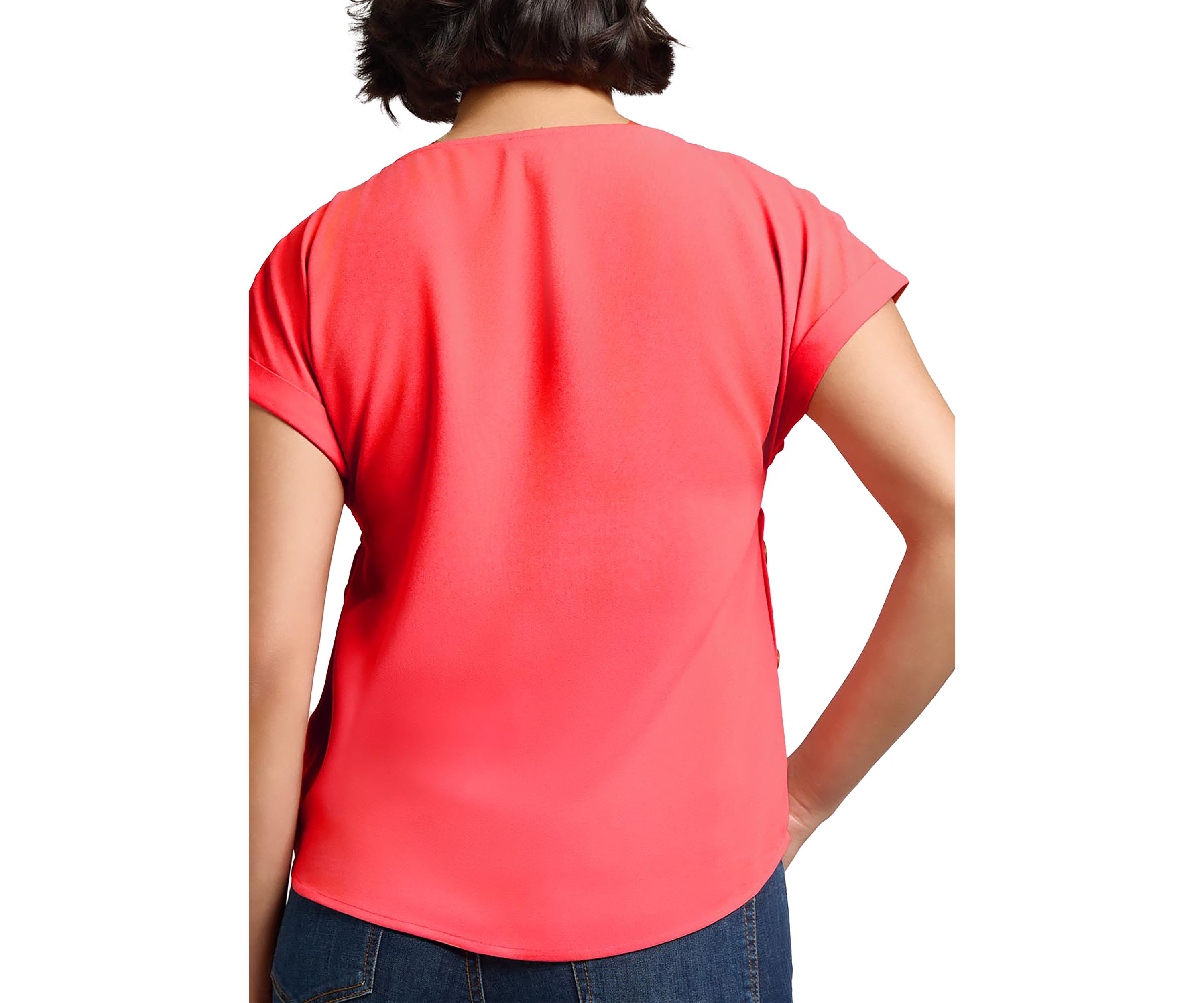 Womens Button Detail Blouse