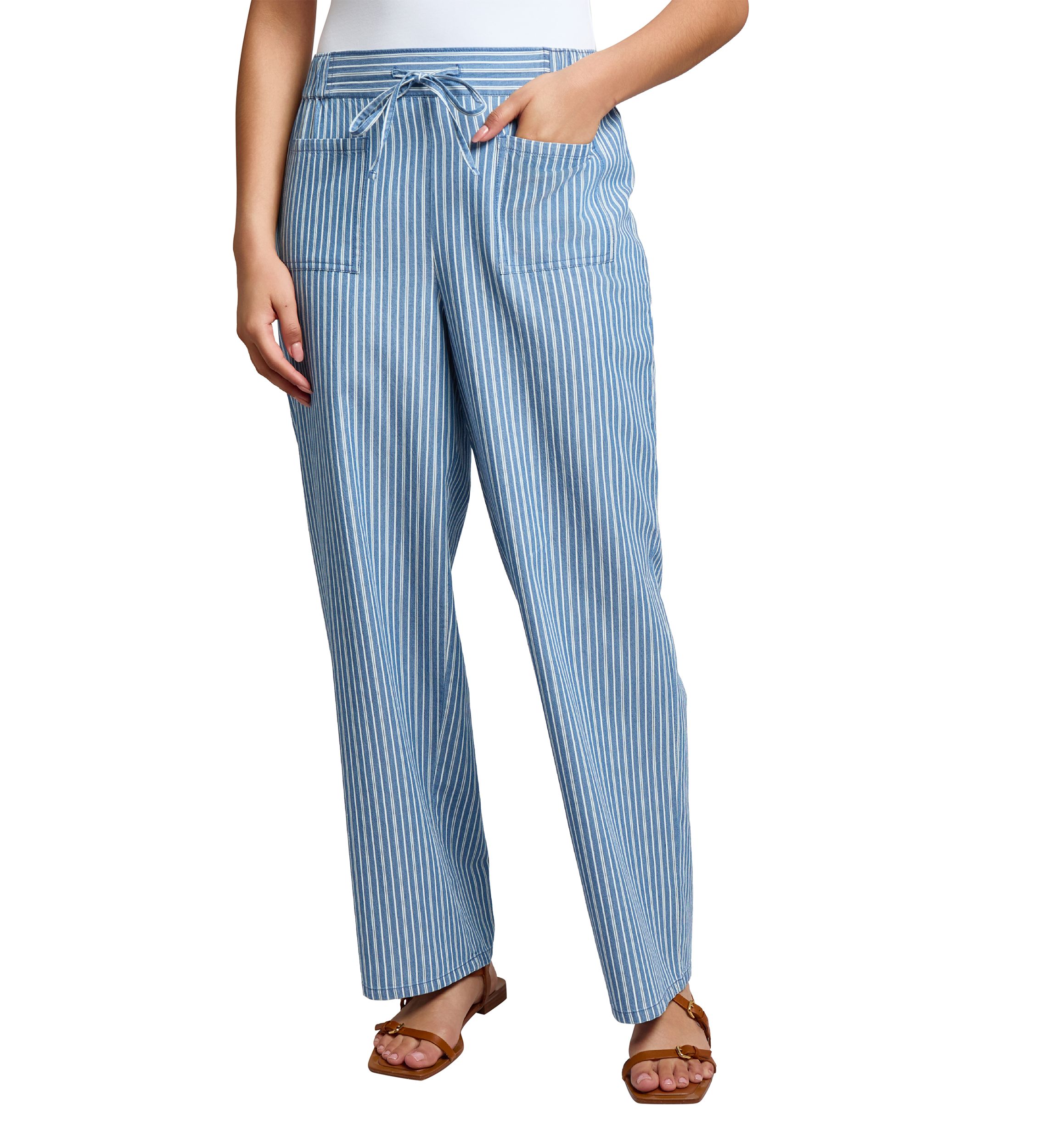Womens Double Patch Pocket Pants