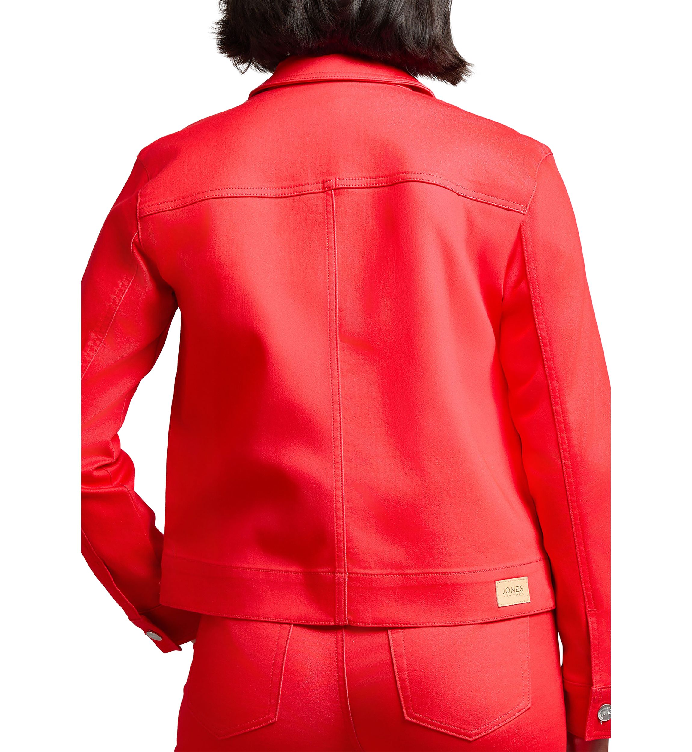 Womens Patch Pocket Denim Jacket