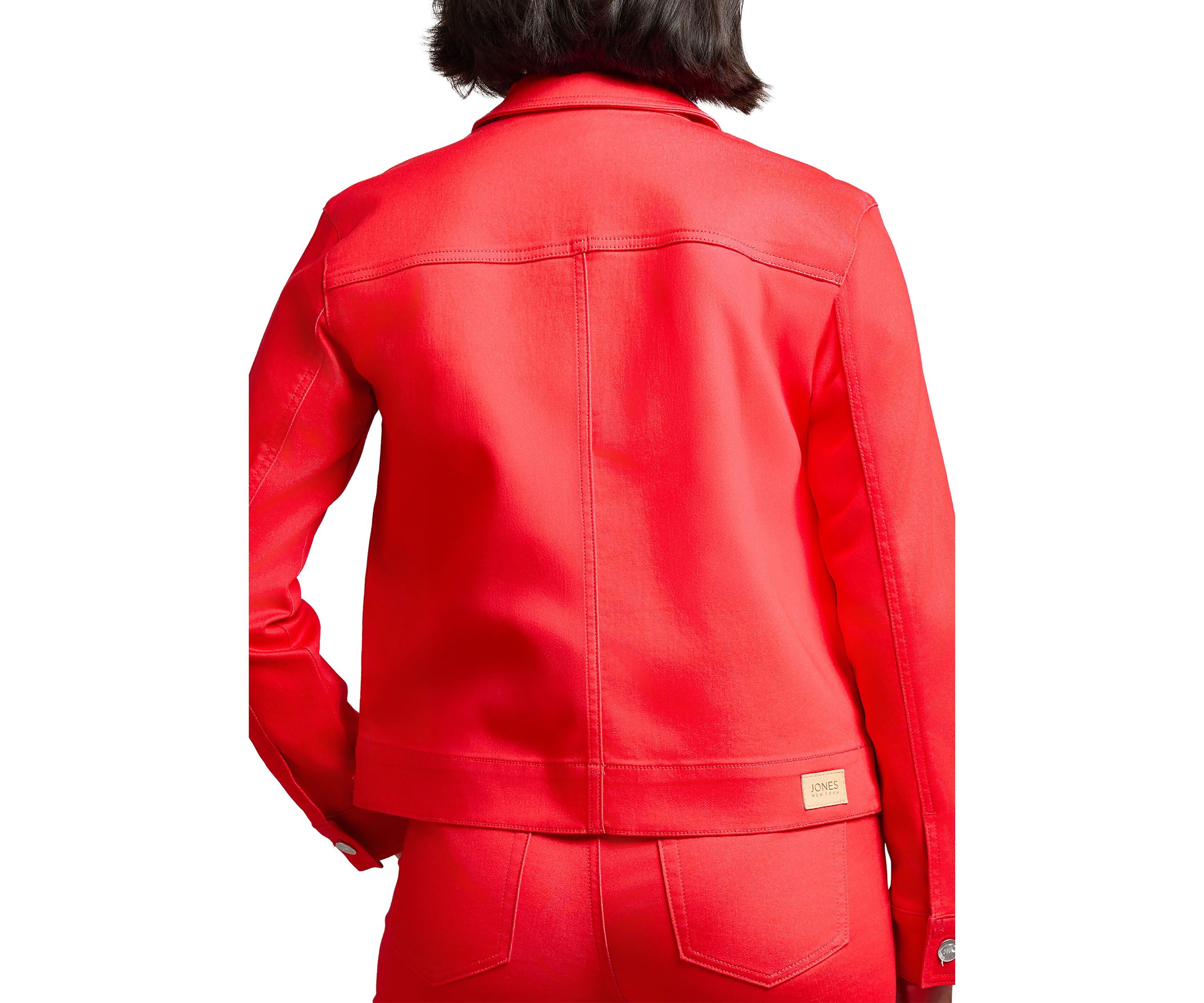 Womens Patch Pocket Denim Jacket