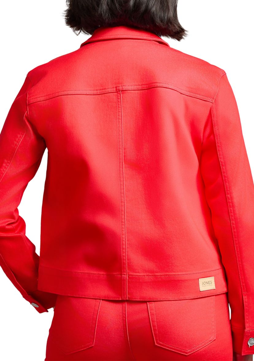 Womens Patch Pocket Denim Jacket