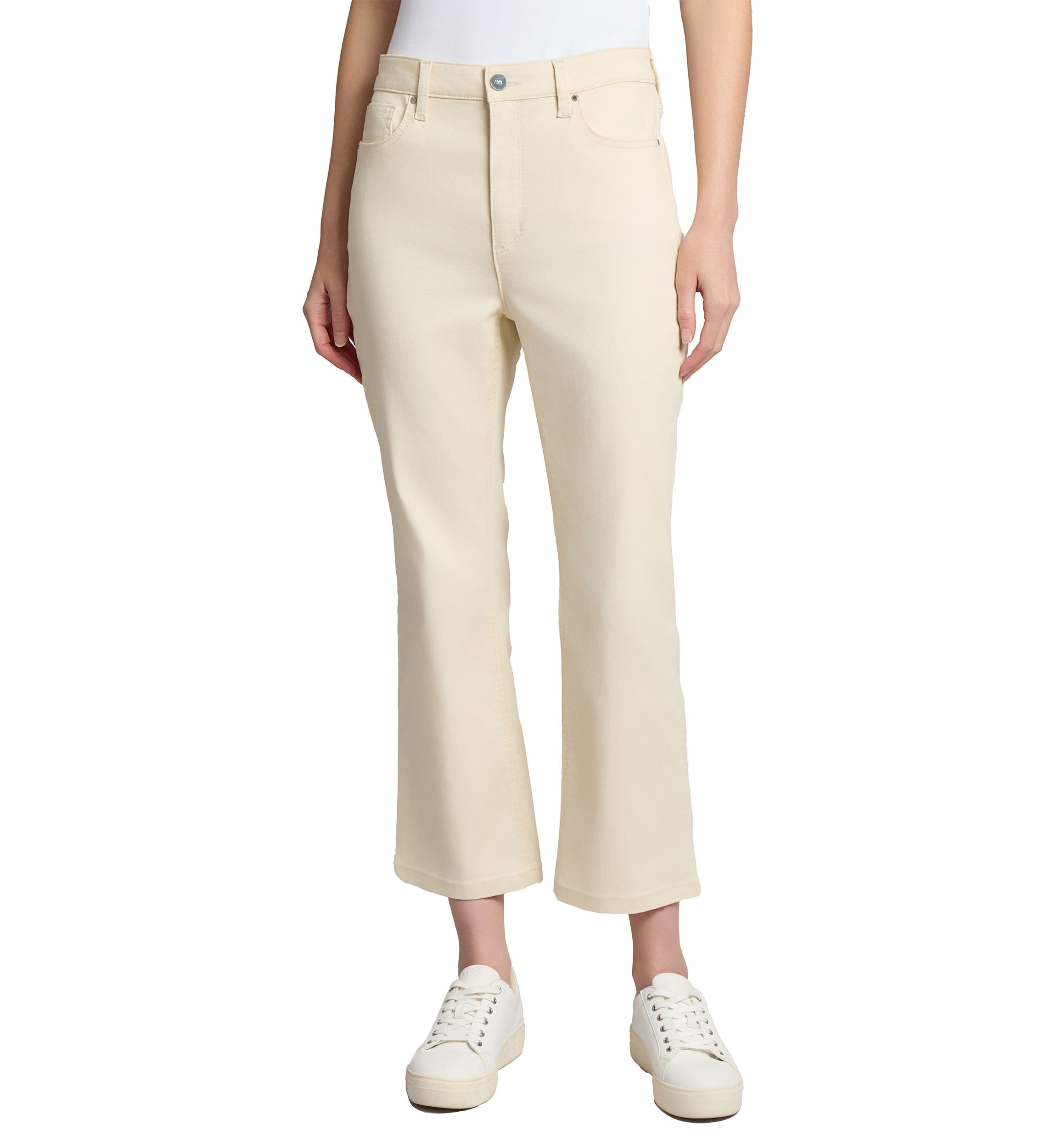 Womens Lexington Crop Flare Jeans
