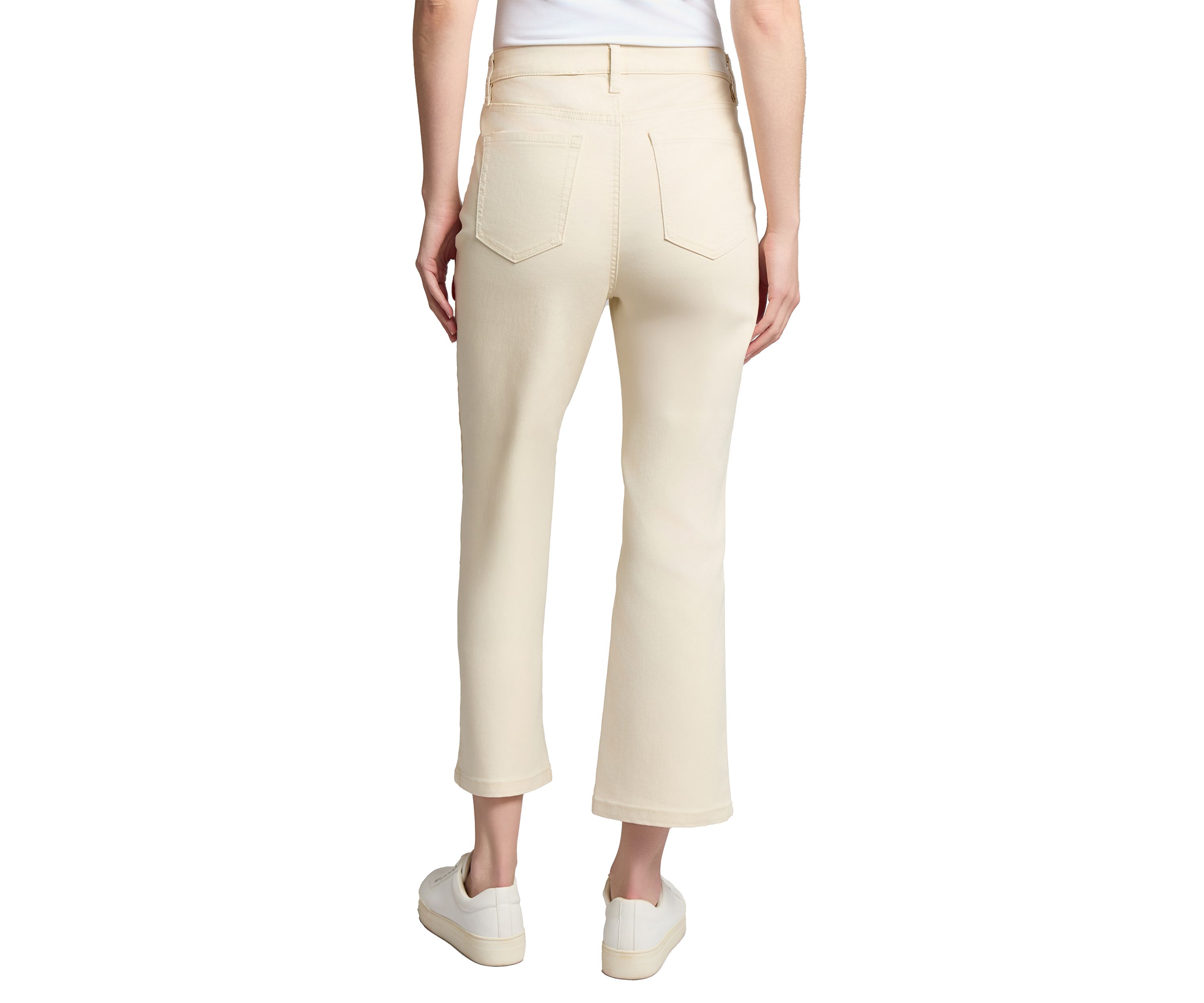 Womens Lexington Crop Flare Jeans