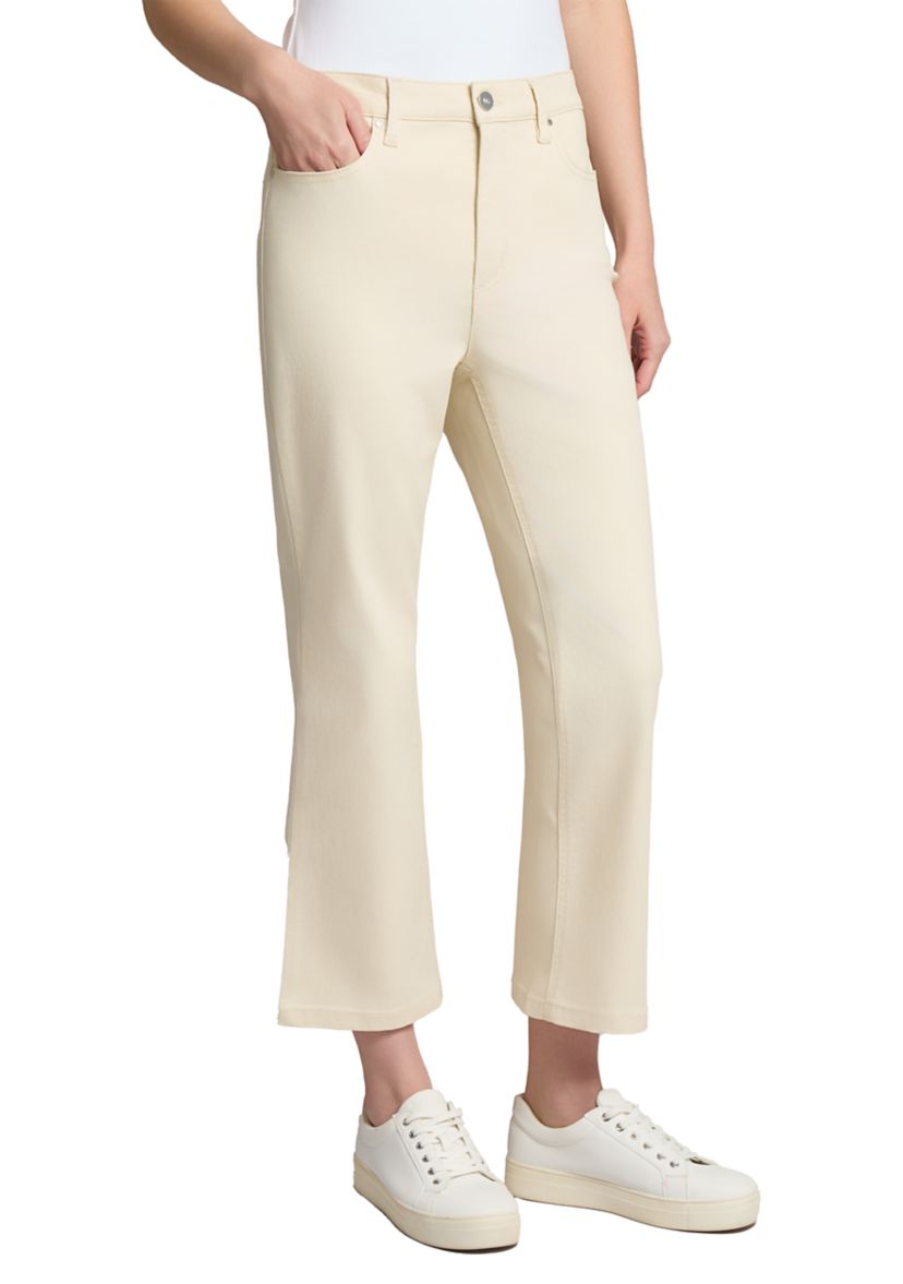Womens Lexington Crop Flare Jeans