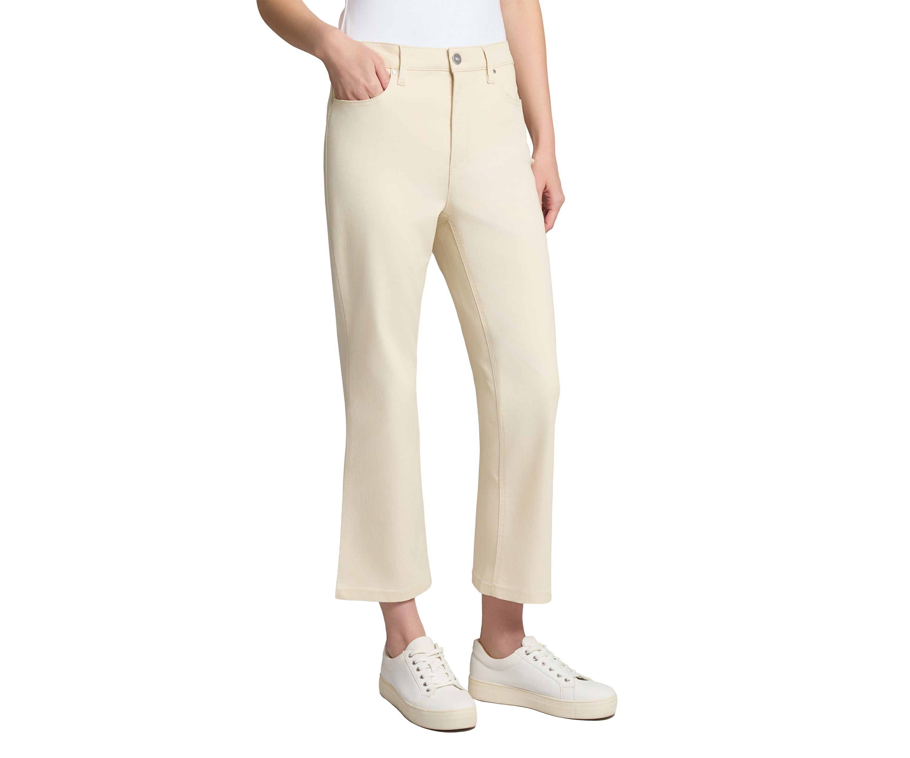 Petite The Lexington Cropped Flare Jeans