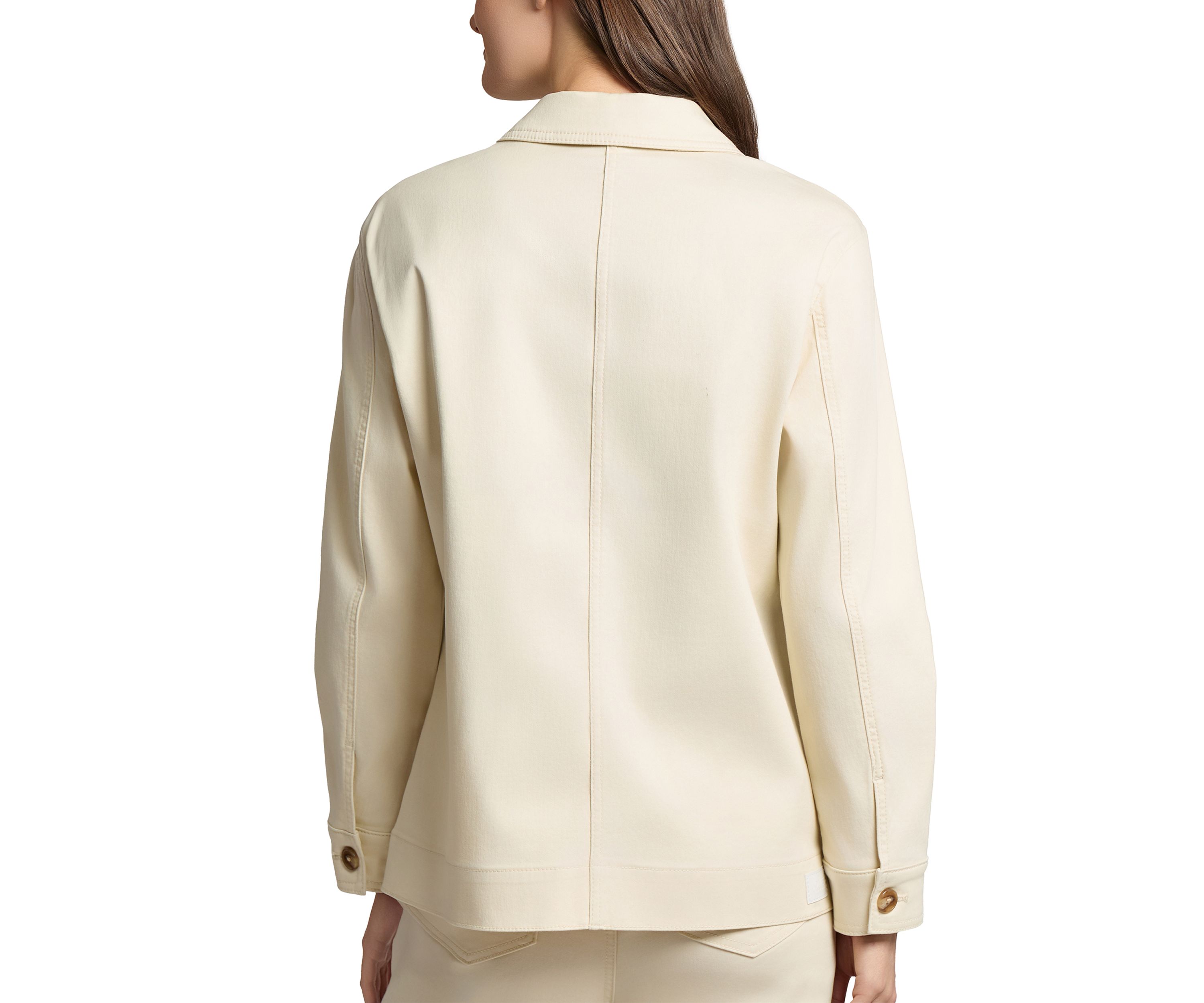 Womens Patch Pocket Denim Jacket