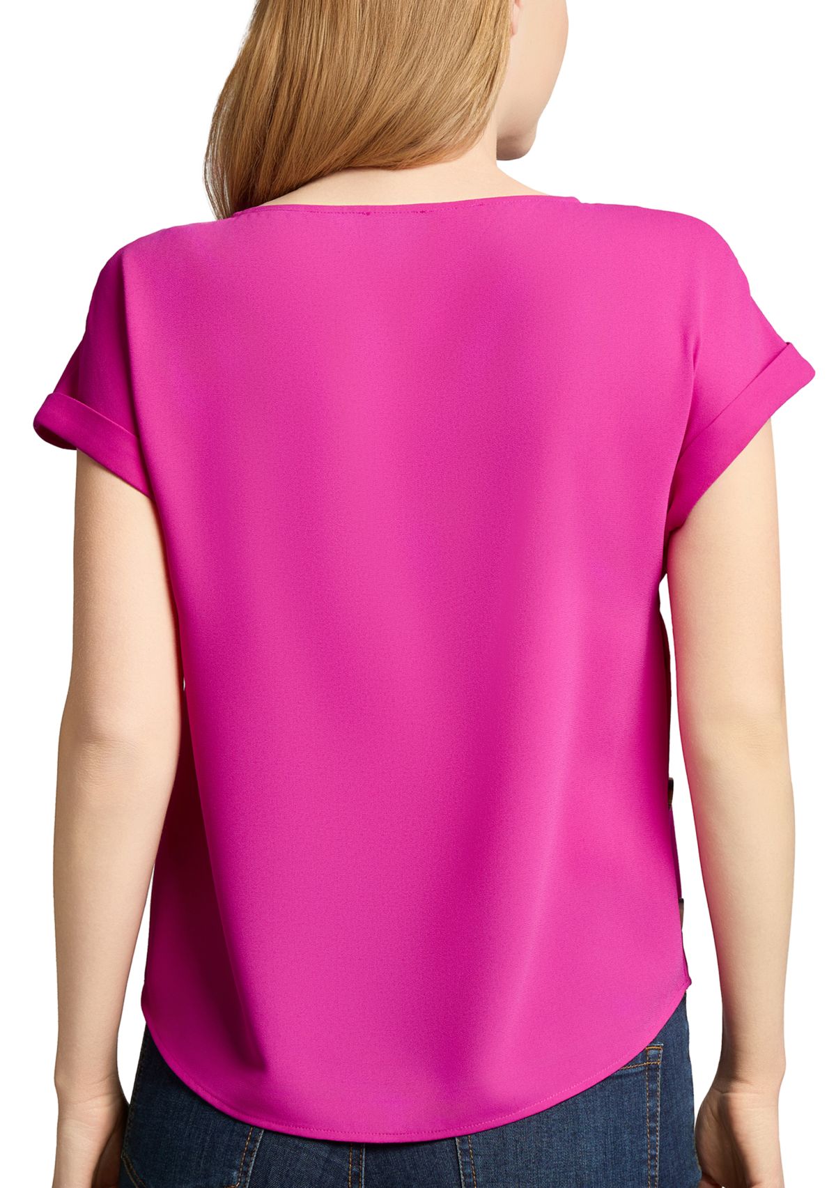 Womens Button Detail Blouse