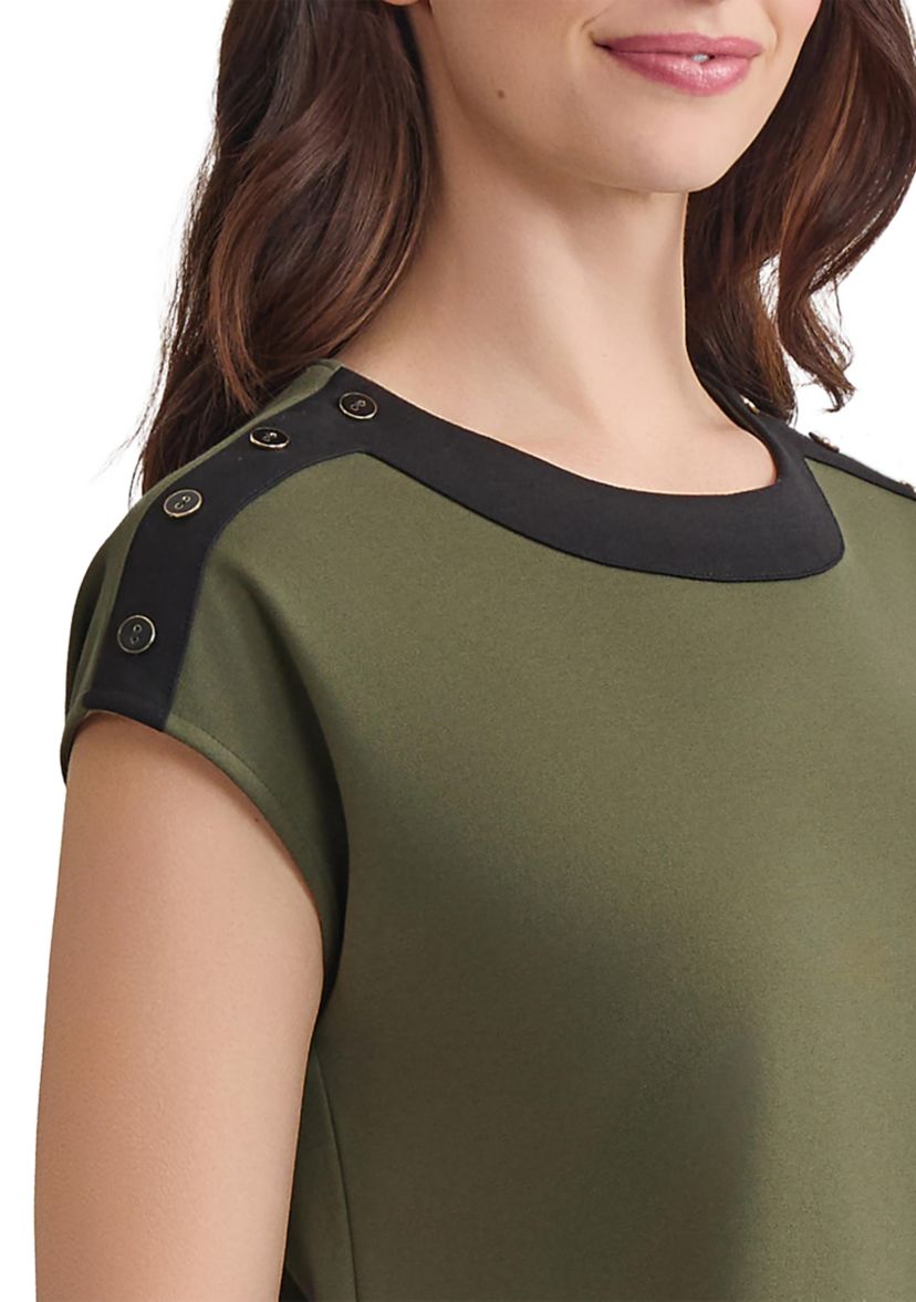 Womens Drop Shoulder Sleeve Top
