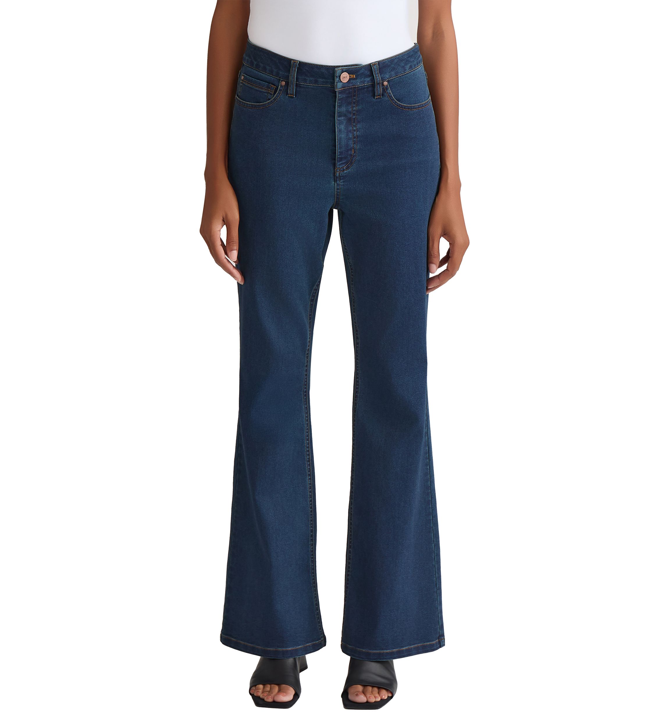 Womens Classic Fit Bootleg Jeans