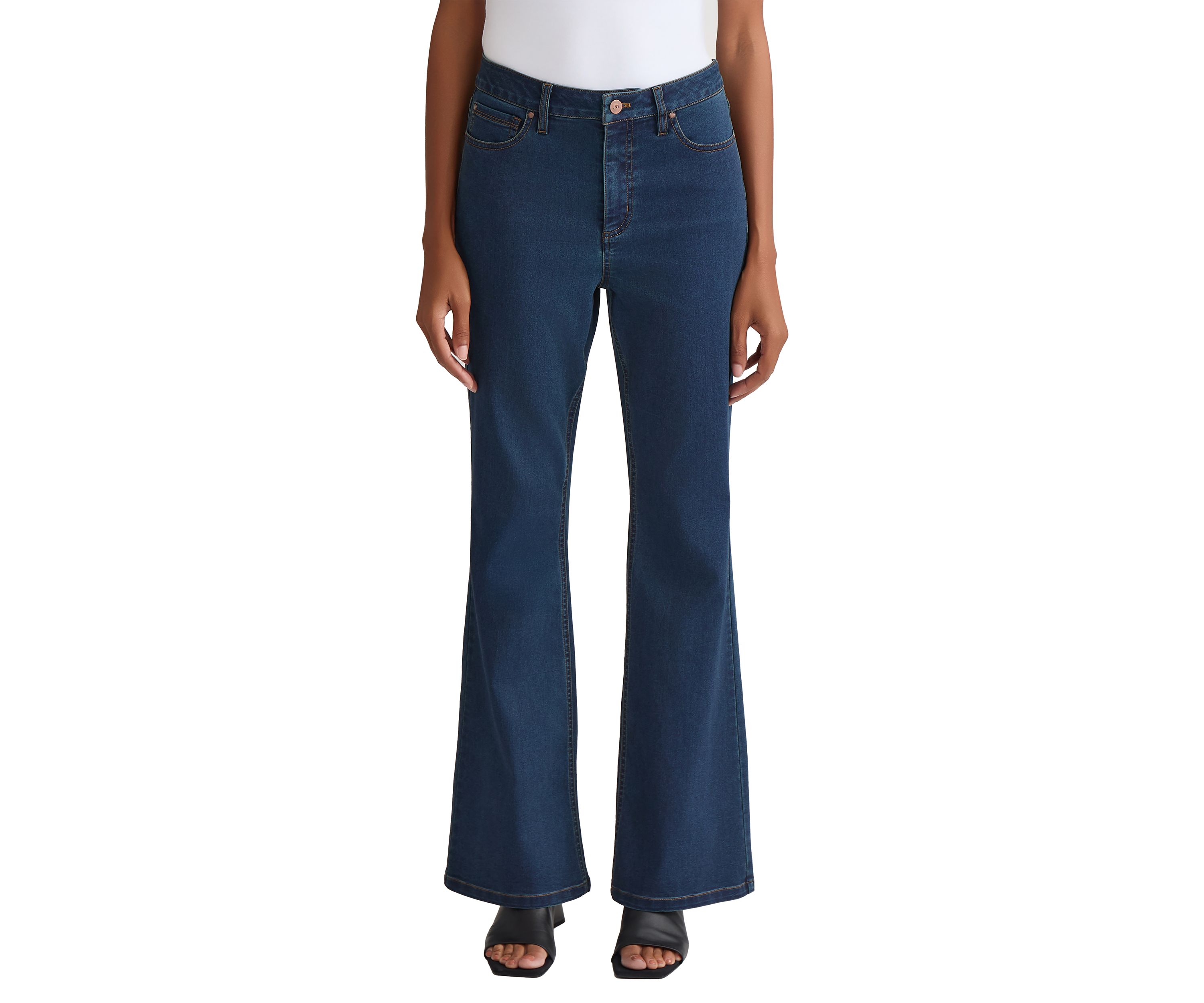 Womens Classic Fit Bootleg Jeans