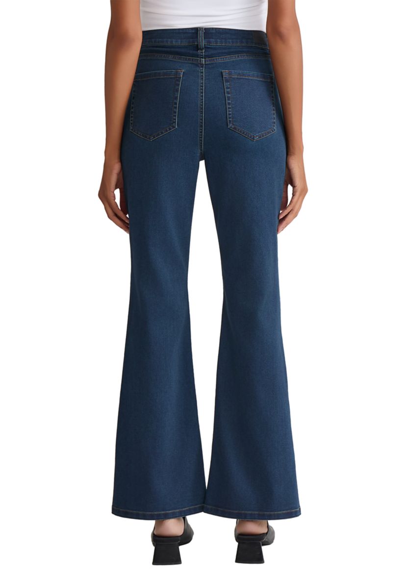 Womens Classic Fit Bootleg Jeans