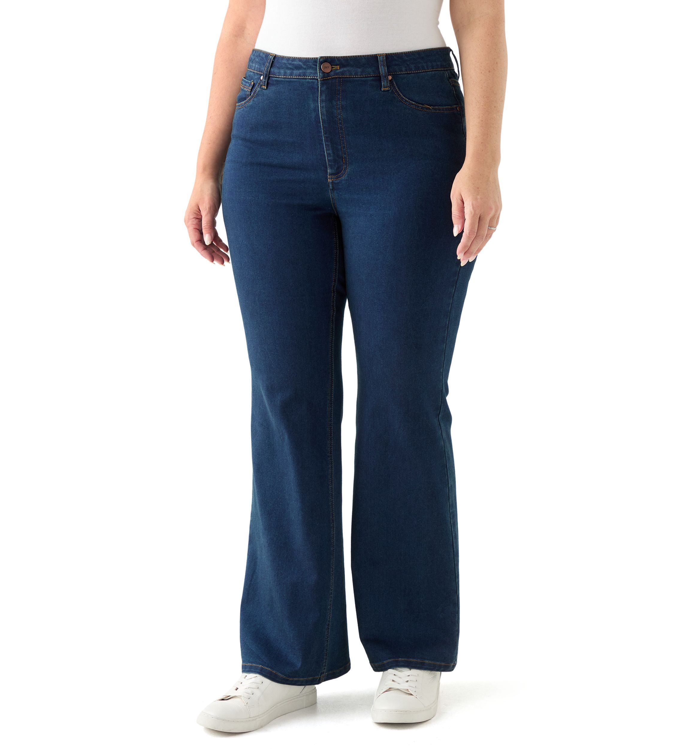 Plus Size Lexington High-Rise Slim Bootcut Jeans