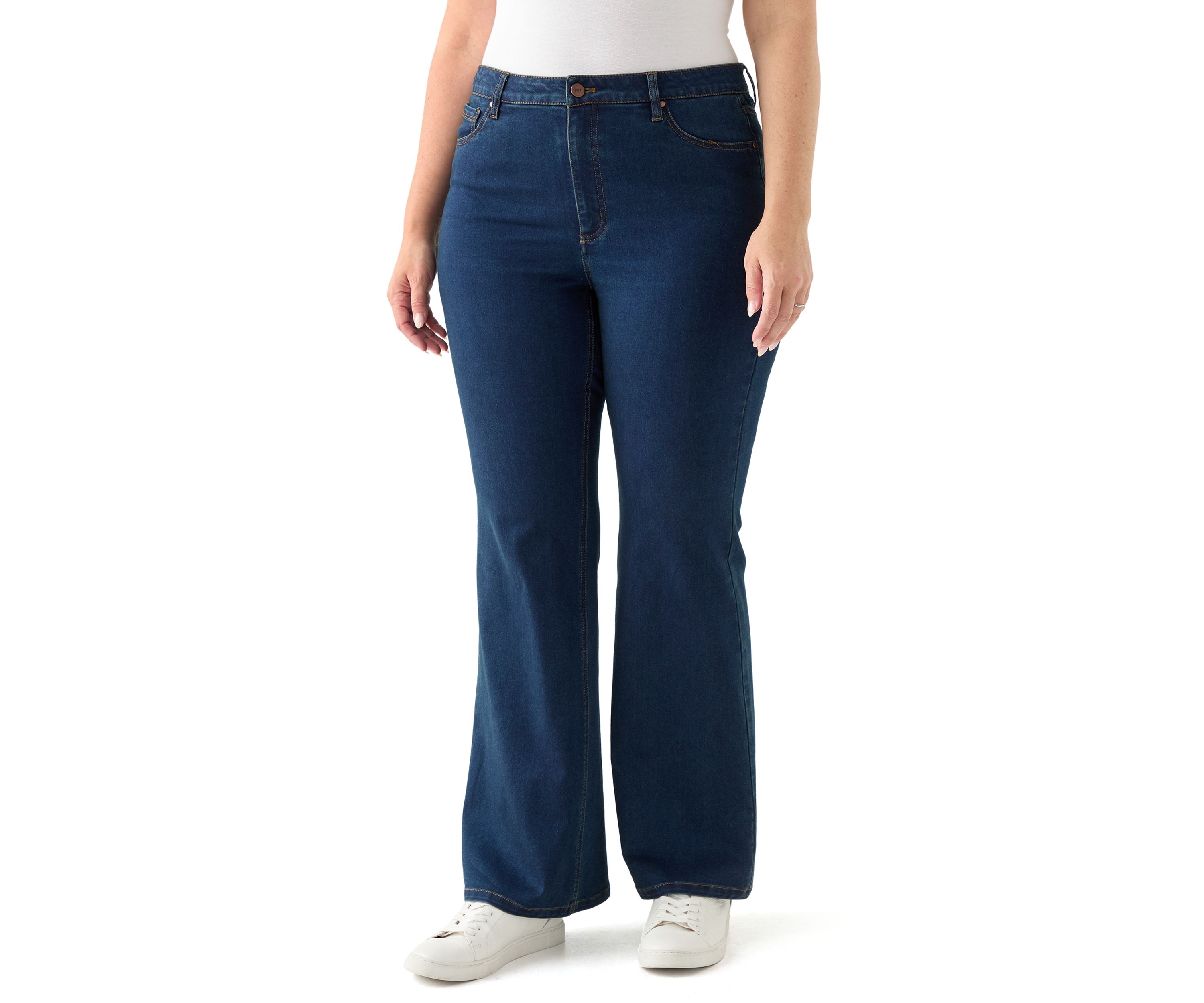 Plus Size Lexington High-Rise Slim Bootcut Jeans