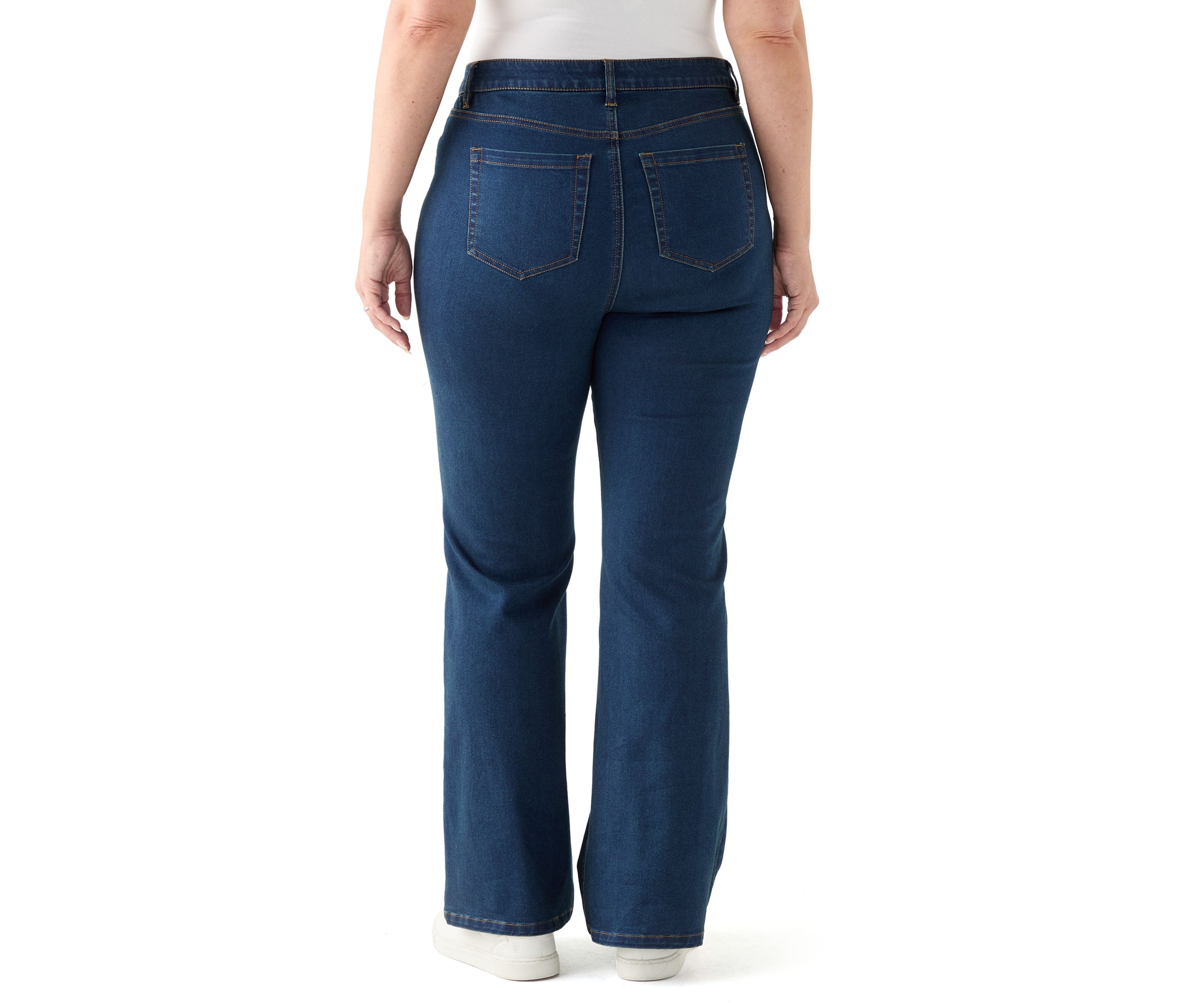 Plus Size Lexington High-Rise Slim Bootcut Jeans