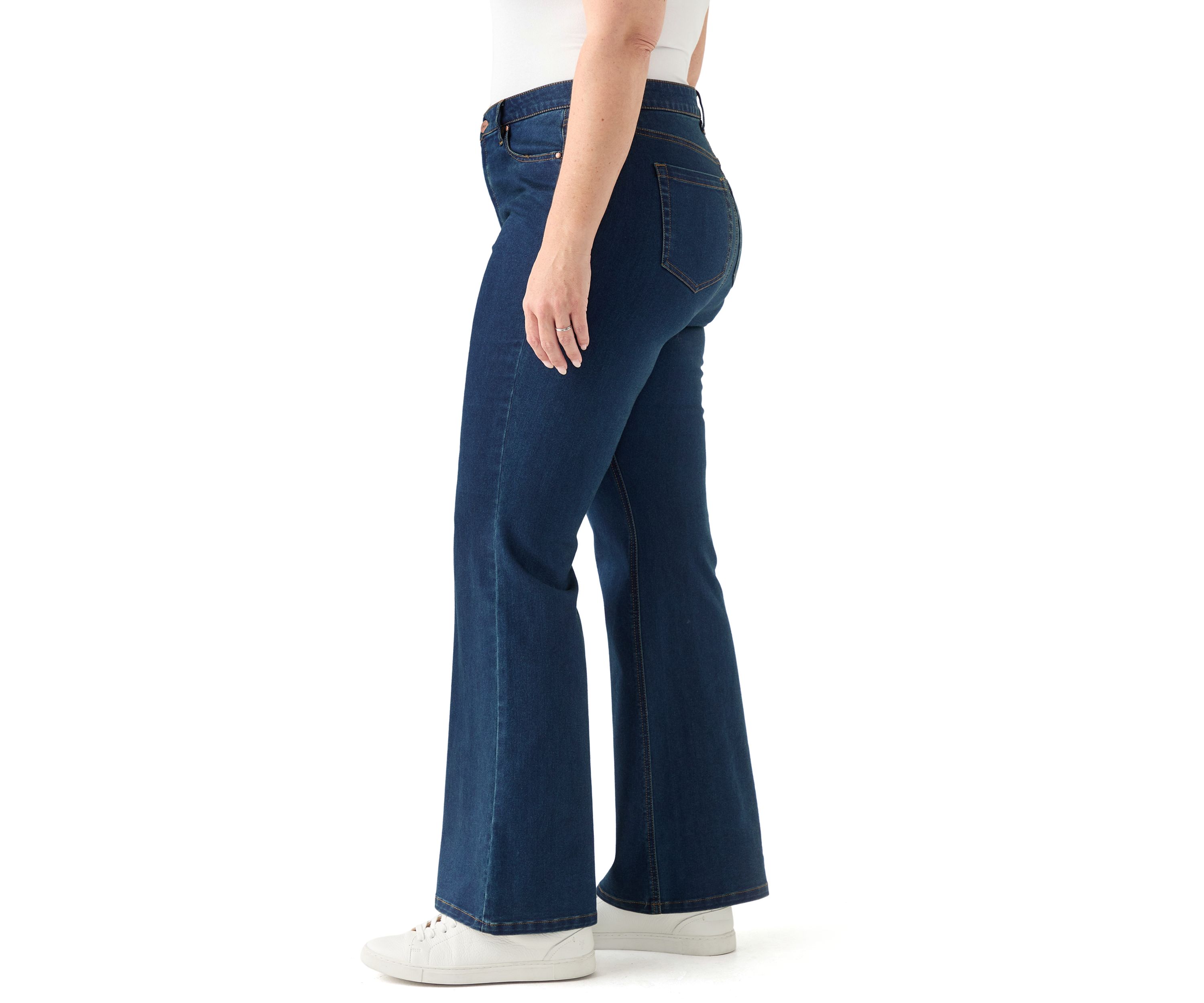 Plus Size Lexington High-Rise Slim Bootcut Jeans