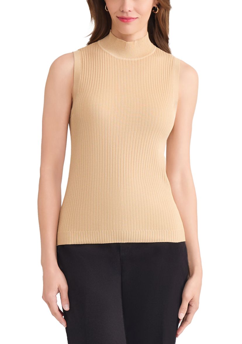 Womens Sutton Mock Neck Tank