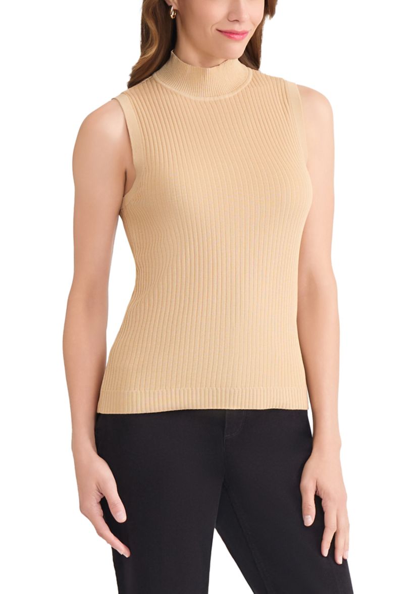 Womens Sutton Mock Neck Tank