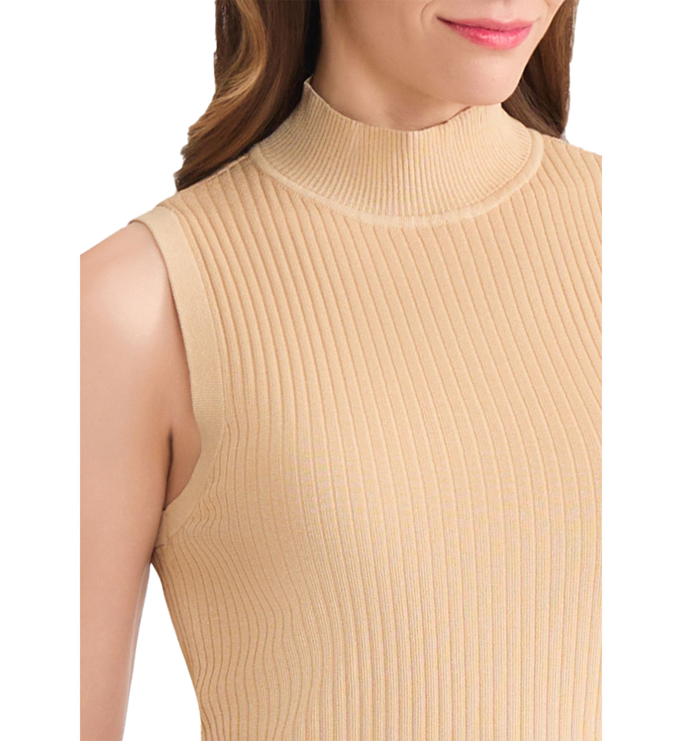 Womens Sutton Mock Neck Tank