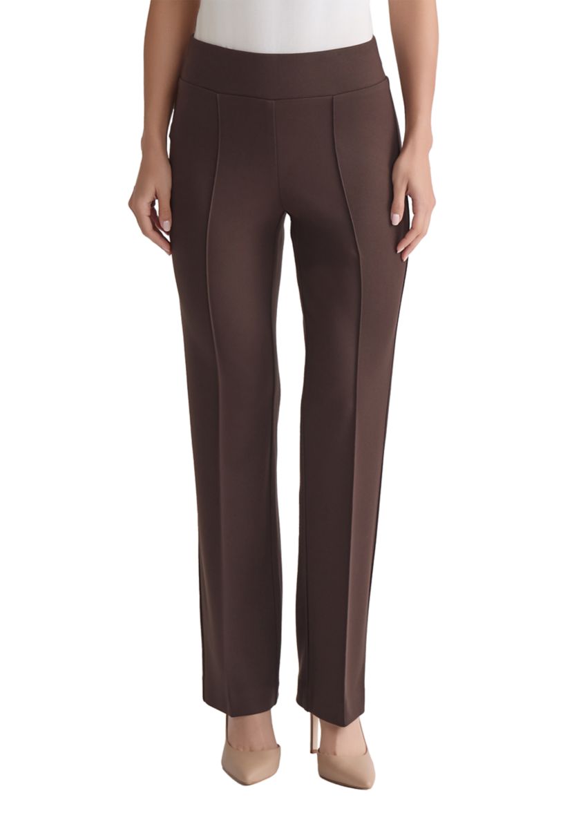 Petite Pull On Pintuck Trousers