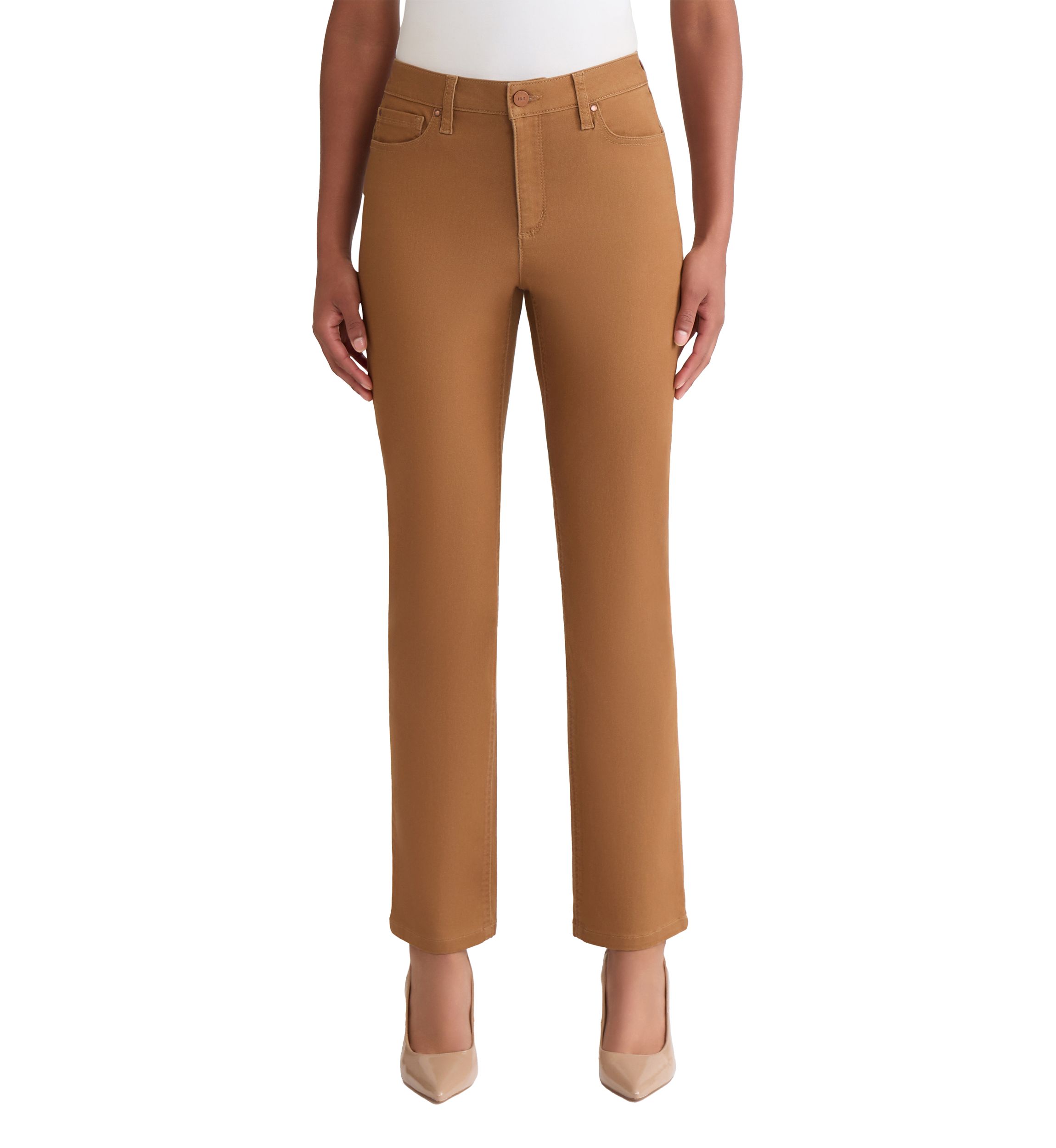Petite Lexington Straight Denim Jeans