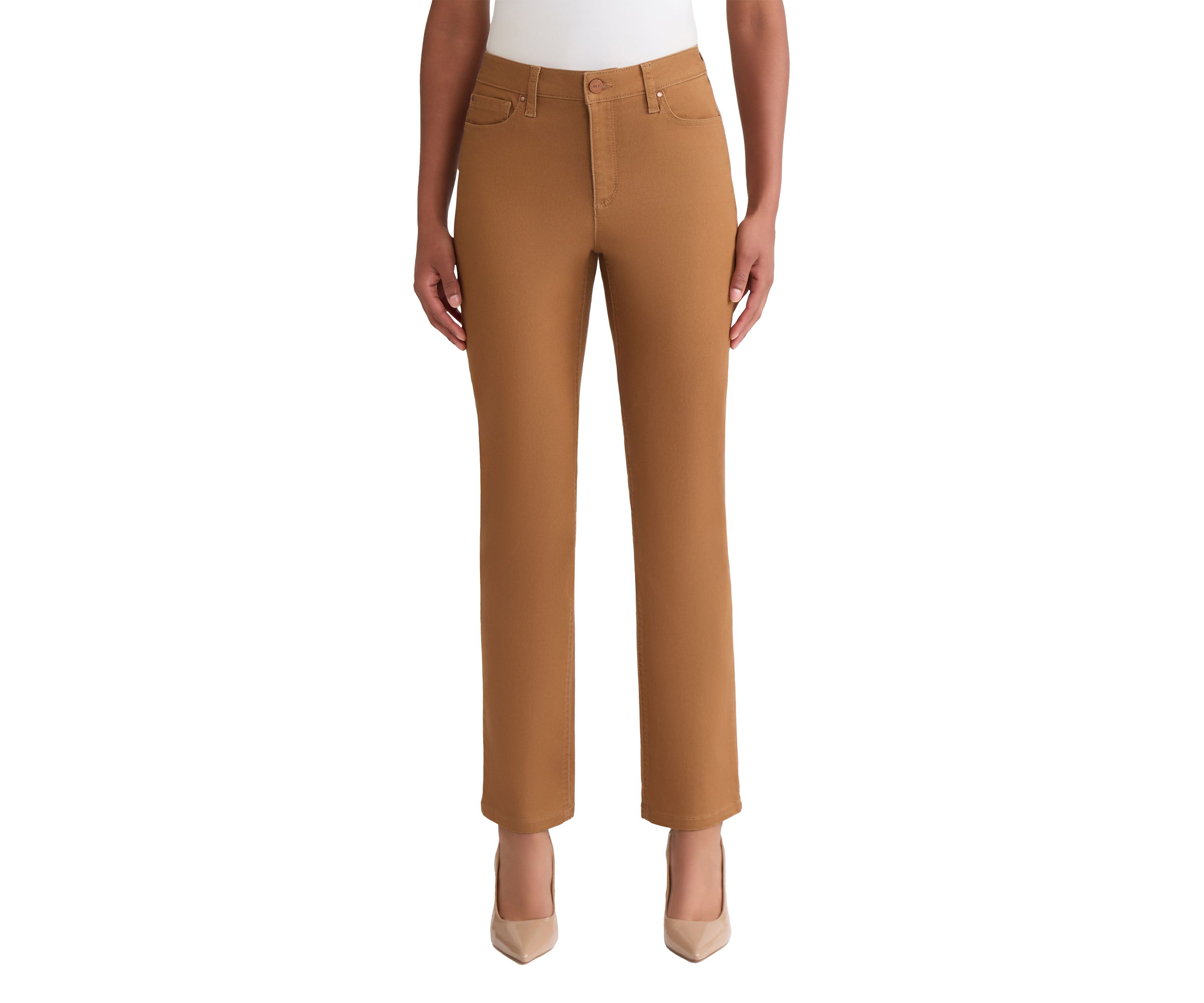 Petite Lexington Straight Denim Jeans