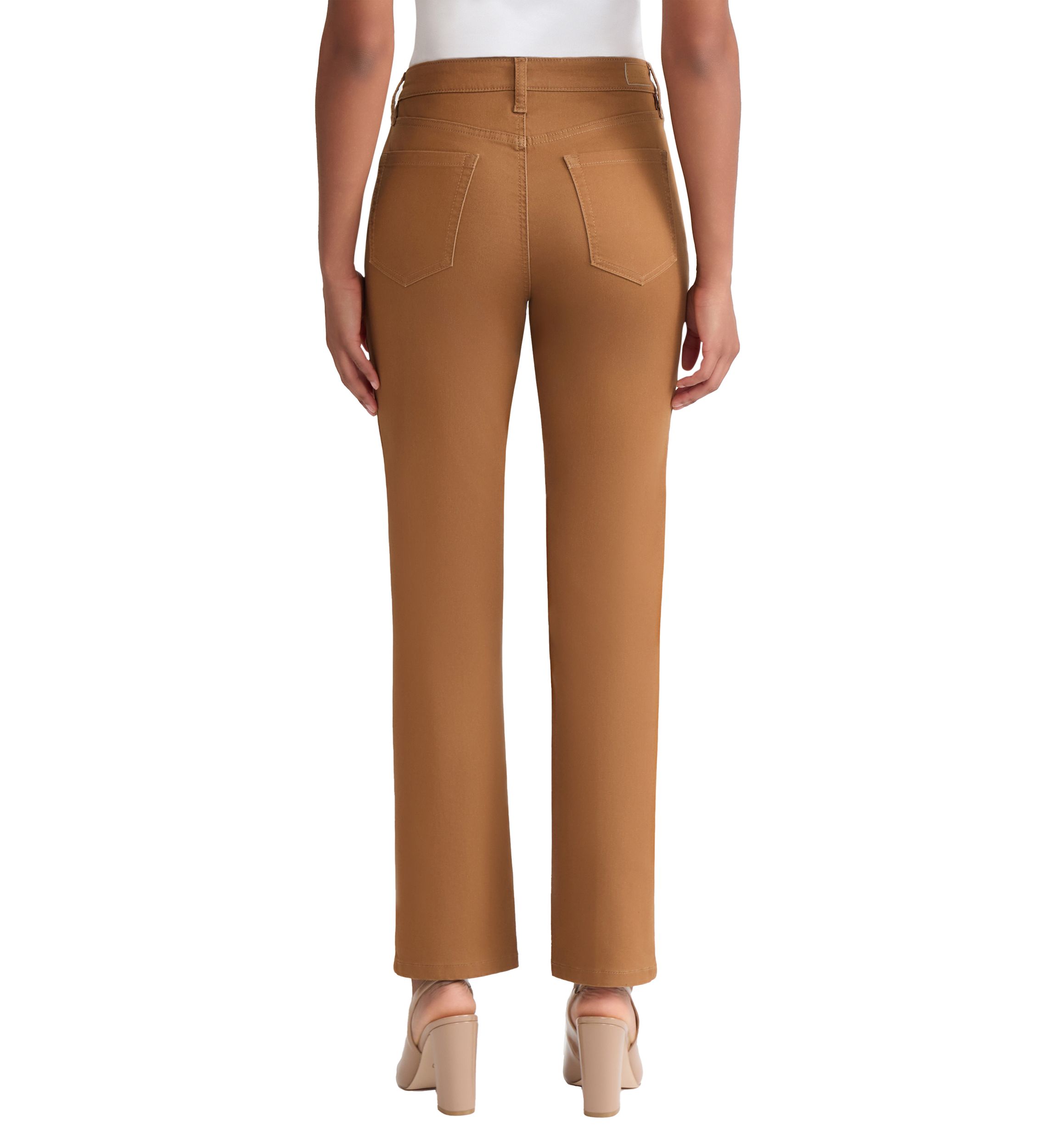 Petite Lexington Straight Denim Jeans