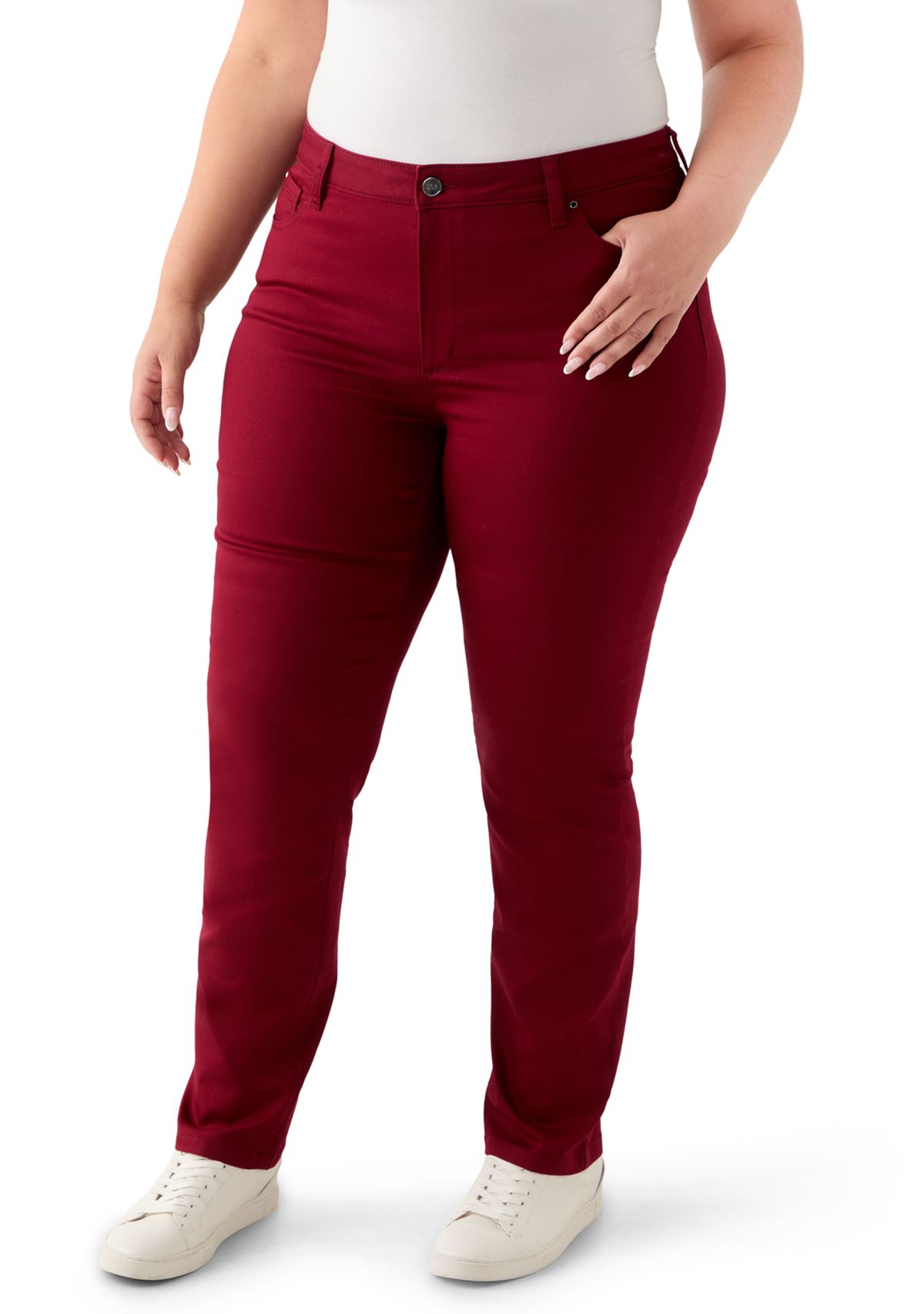 Plus Size Lexington Straight Denim Jeans