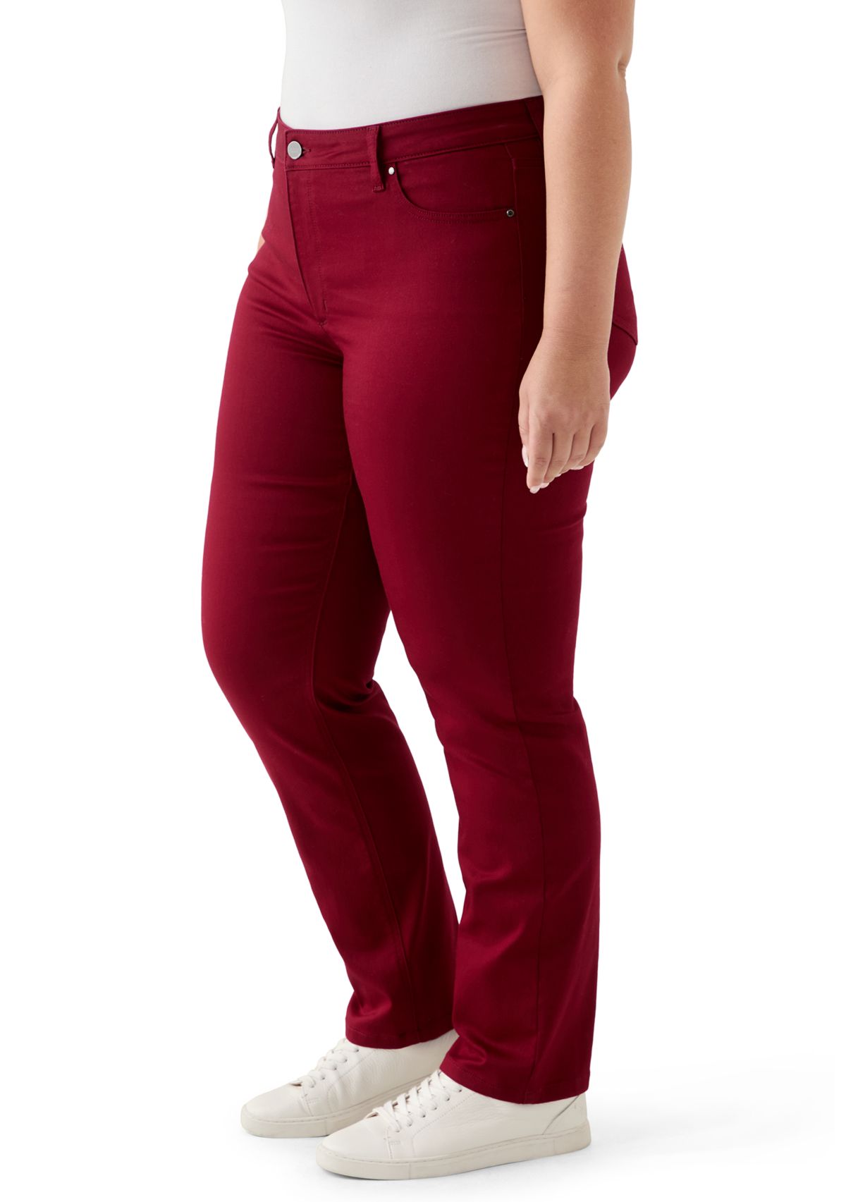 Plus Size Lexington Straight Denim Jeans