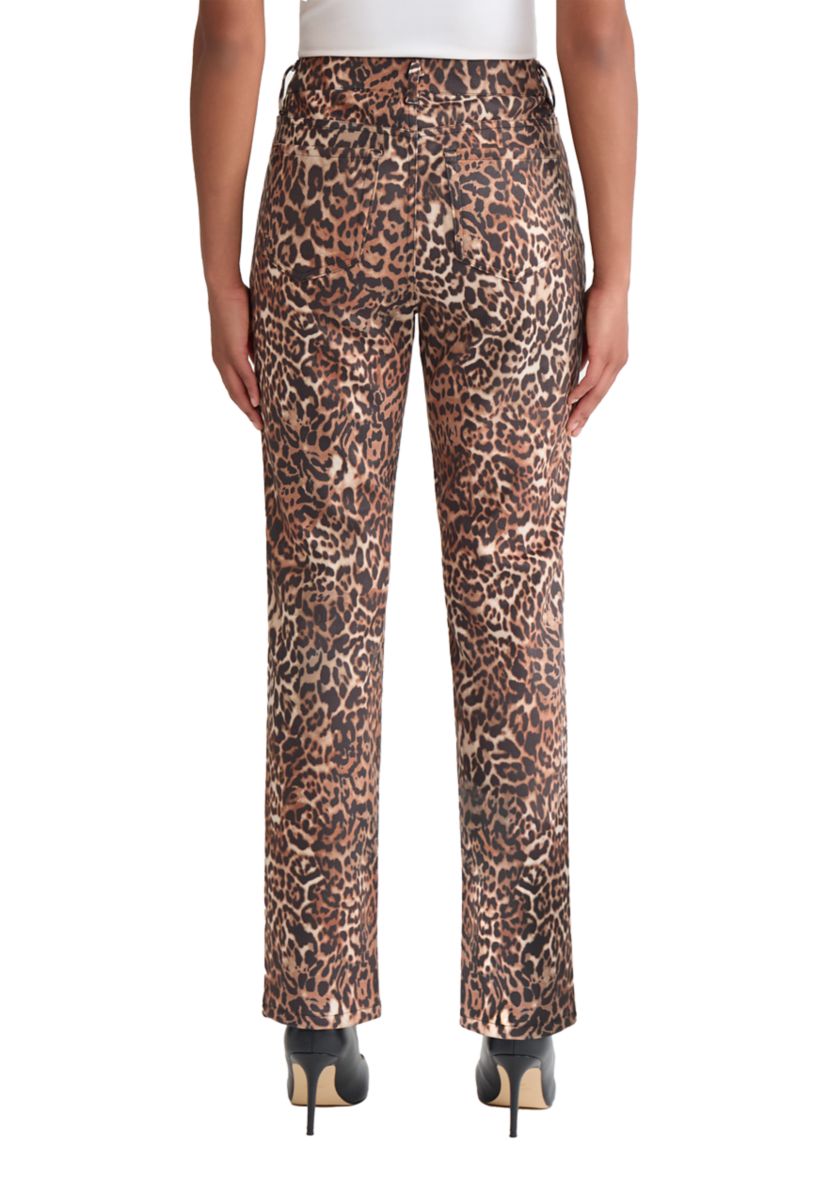 Womens Lexington Printed Denim Pants