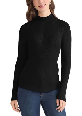 JONES NEW YORK Women's Ribbed Turtleneck Sweater