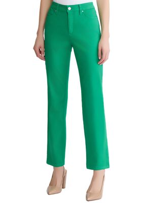 JONES NEW YORK Women's Petite Lexington Straight Leg Jeans, 12P