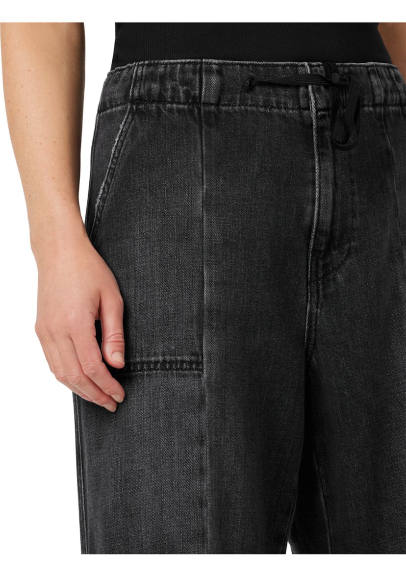 Womens Drawstring Parachute Pants