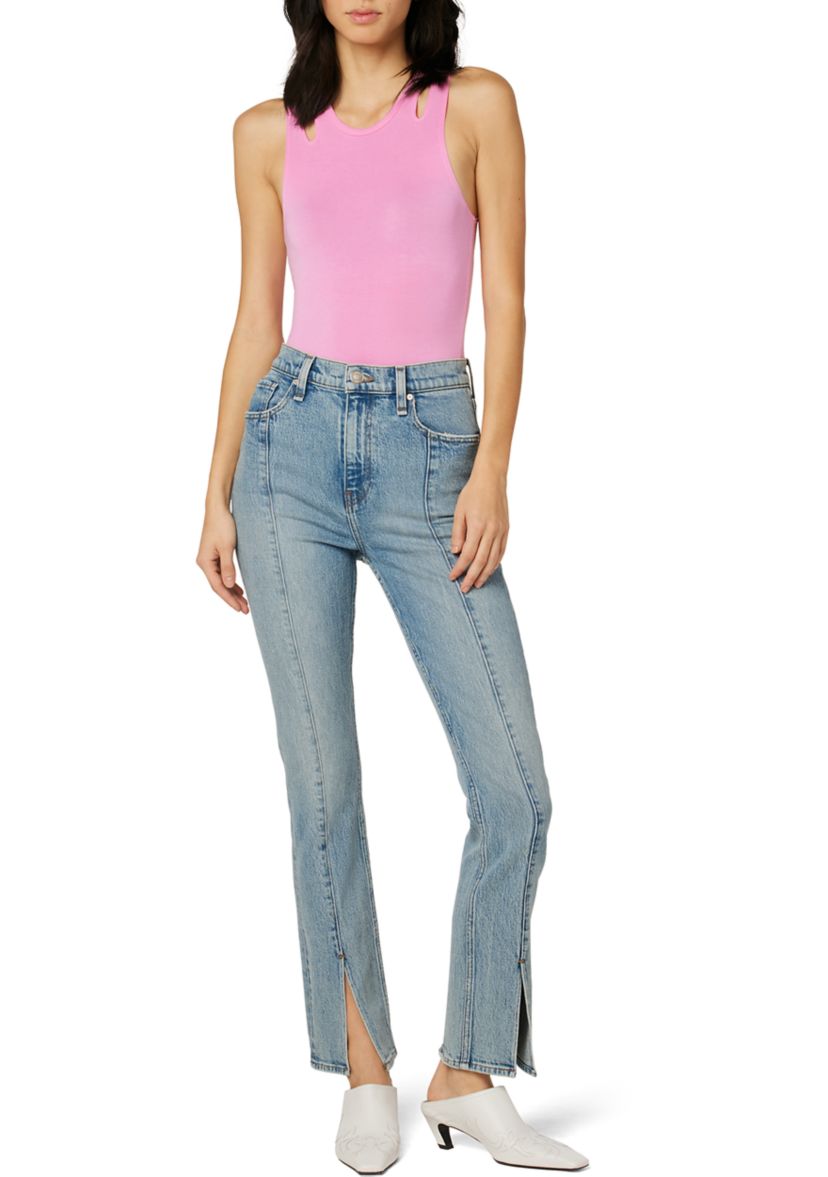 Womens Sleeveless Cutout Tank 