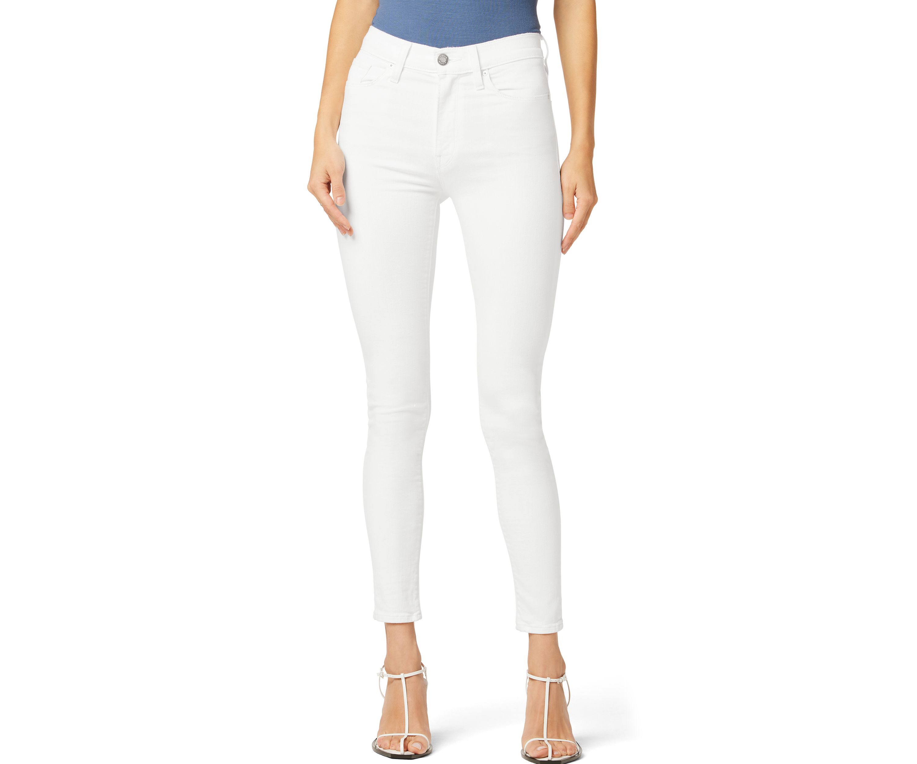 High Waist Super Skinny Ankle Jeans