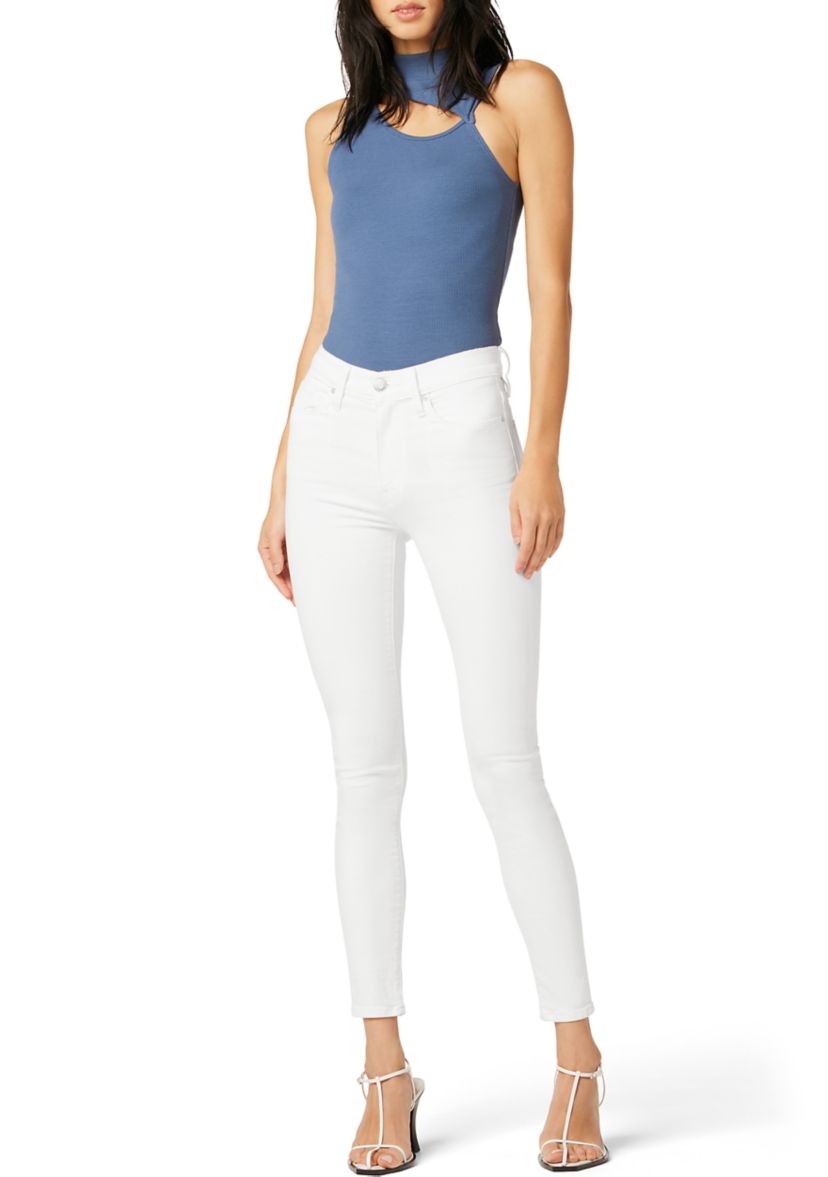 High Waist Super Skinny Ankle Jeans