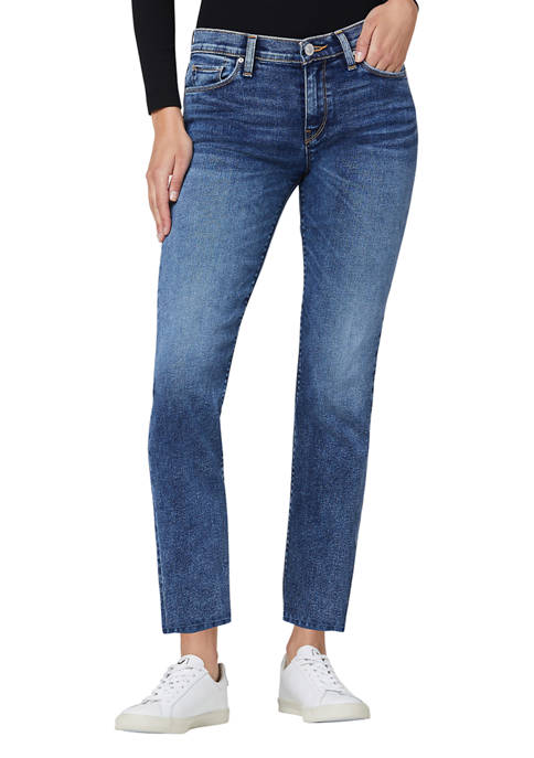 Hudson Nico Mid-Rise Straight Fit Jeans